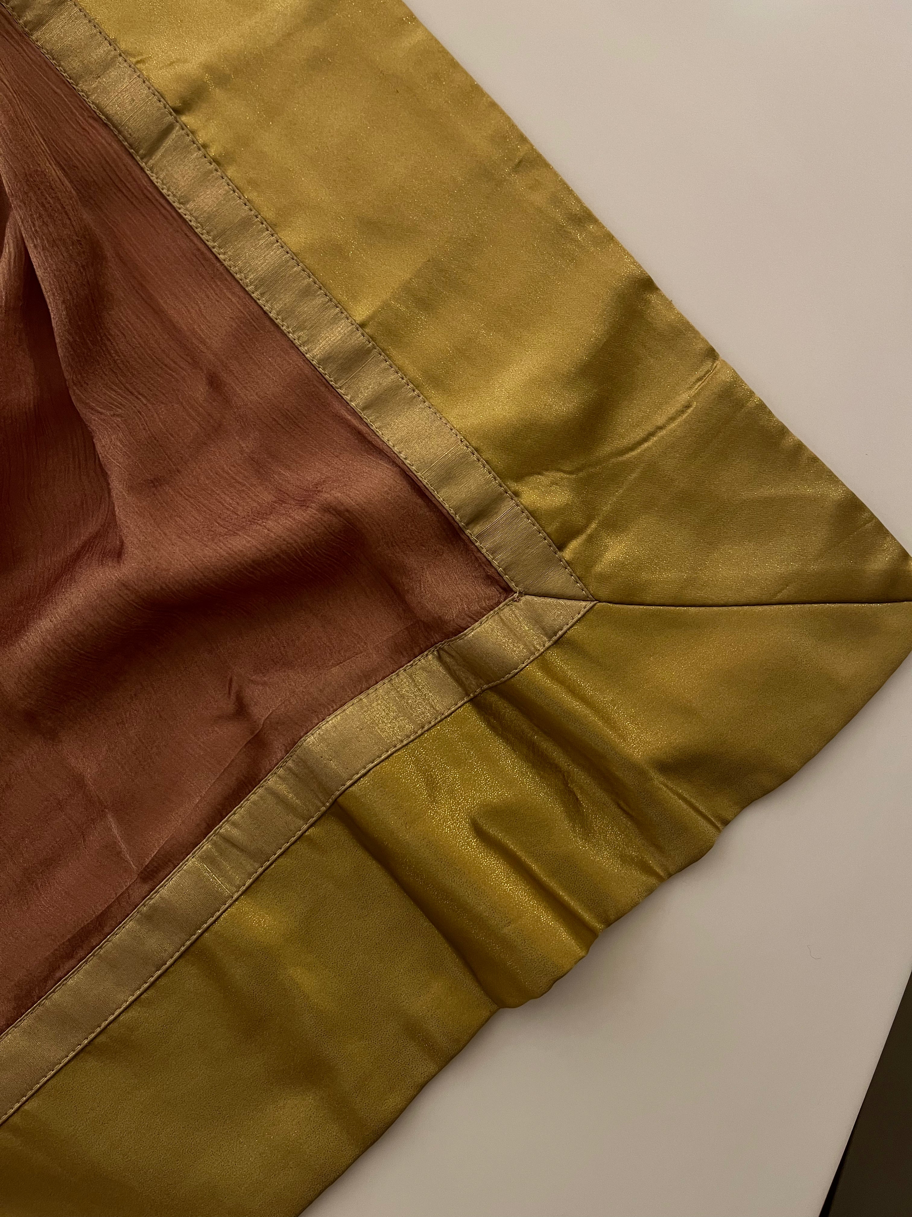 Pure Platinum Chiffon Saree