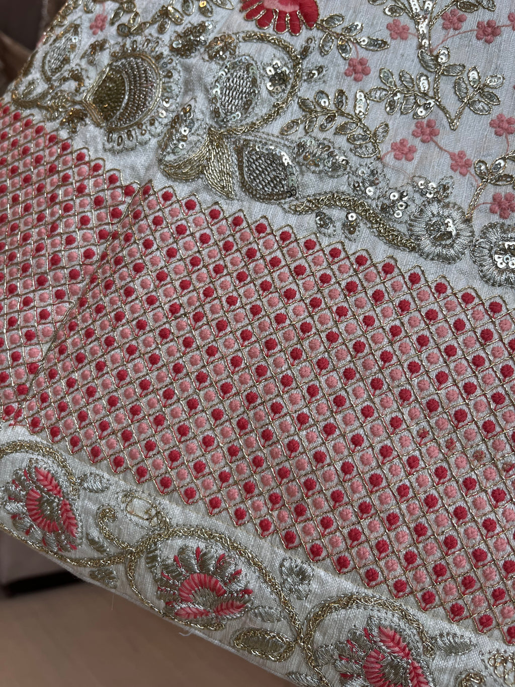 Floral Ivory lehenga set