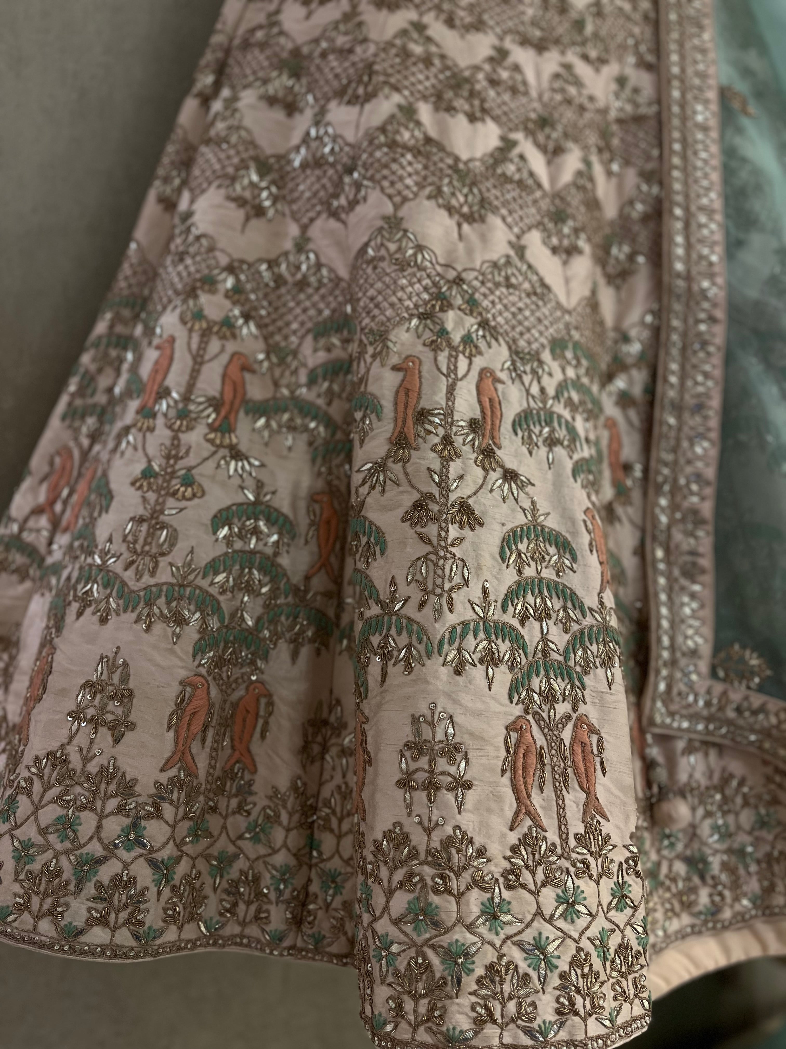 Saavan lehenga set