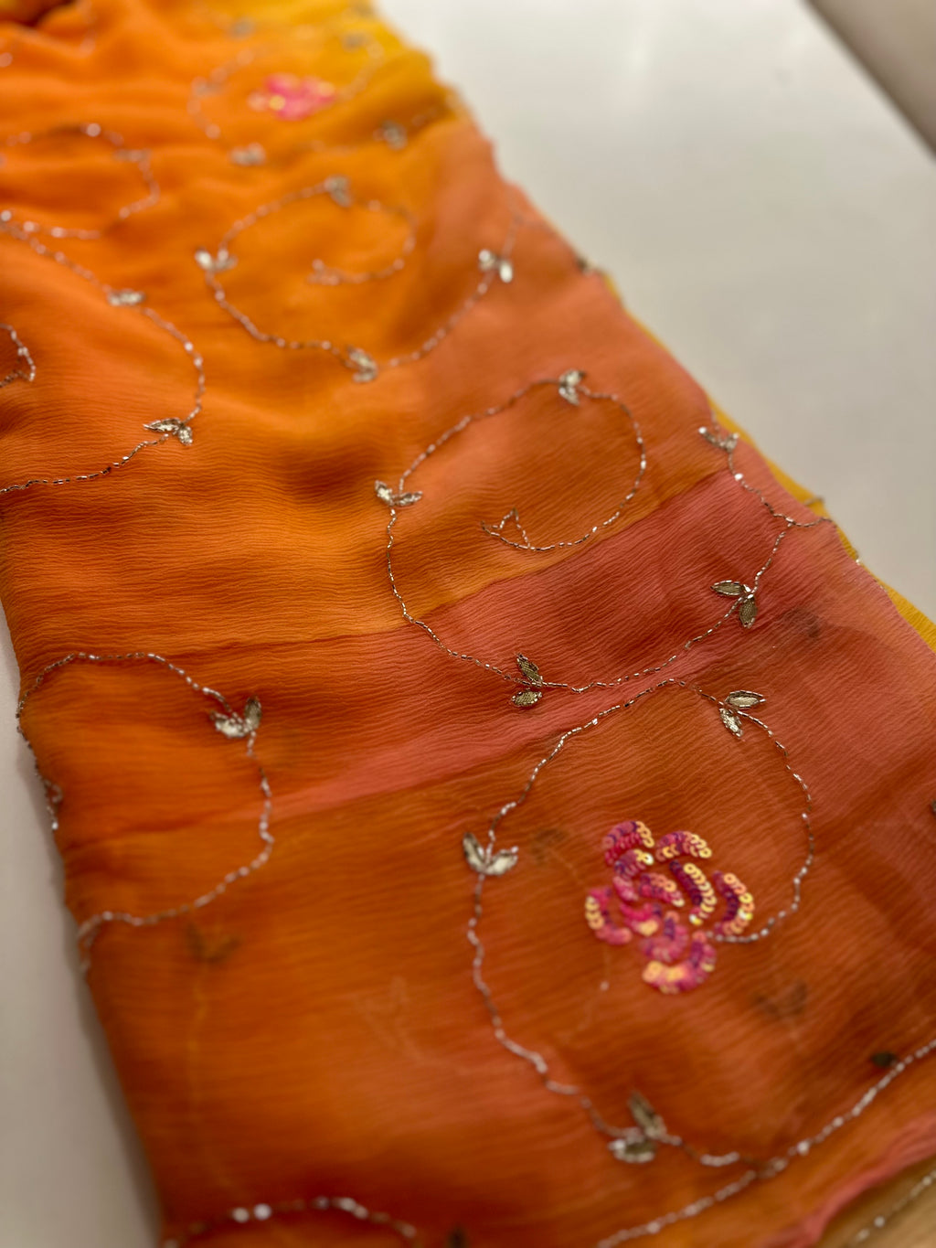 Raas Chiffon Saree