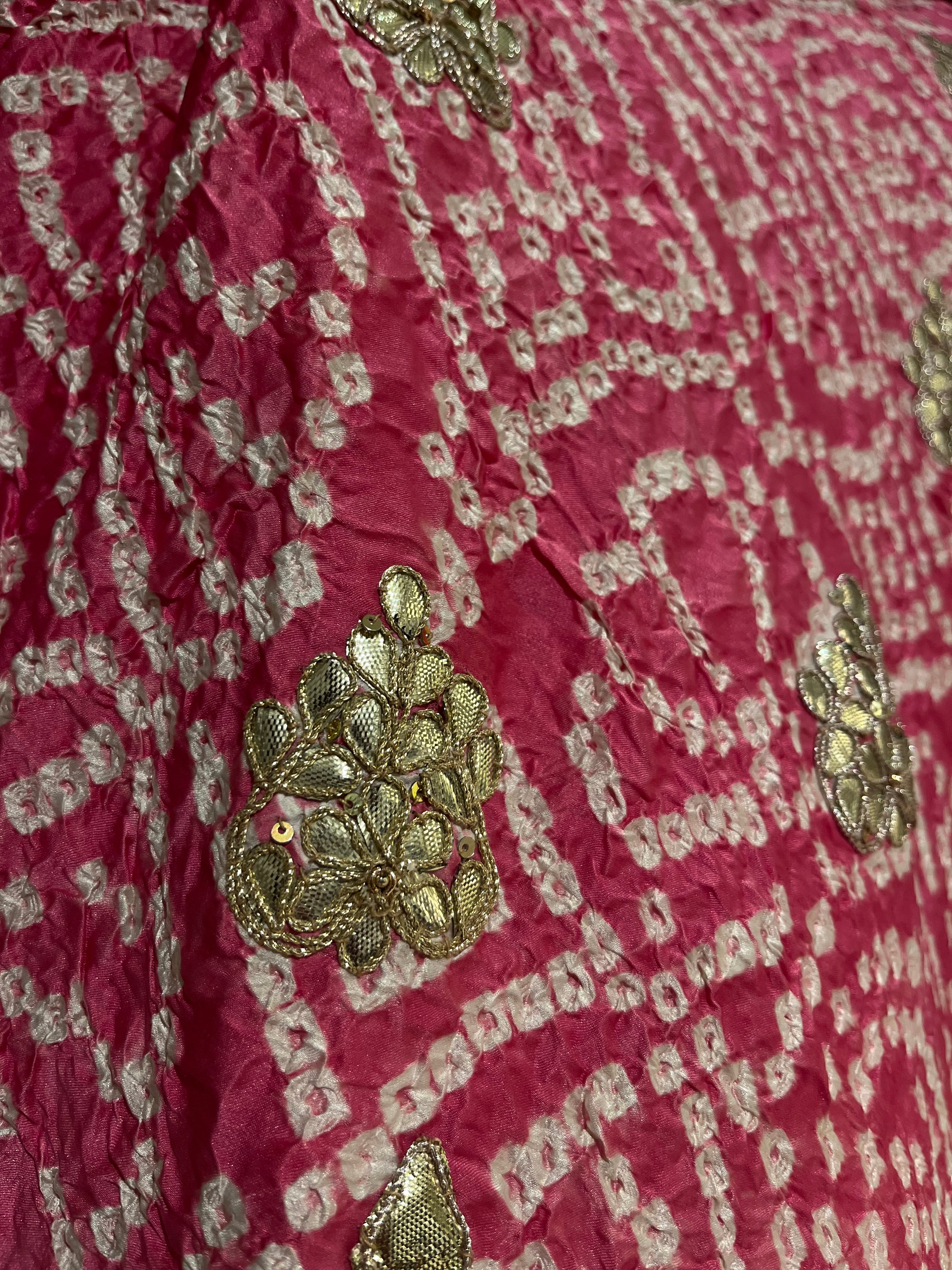 Traditional Bandej Lehenga Set