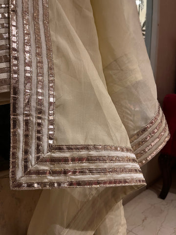 Leher Organza lehenga set