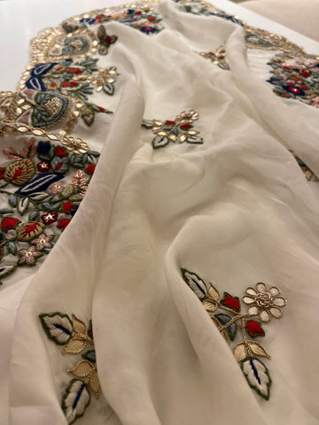 Exclusive Pure organza saree