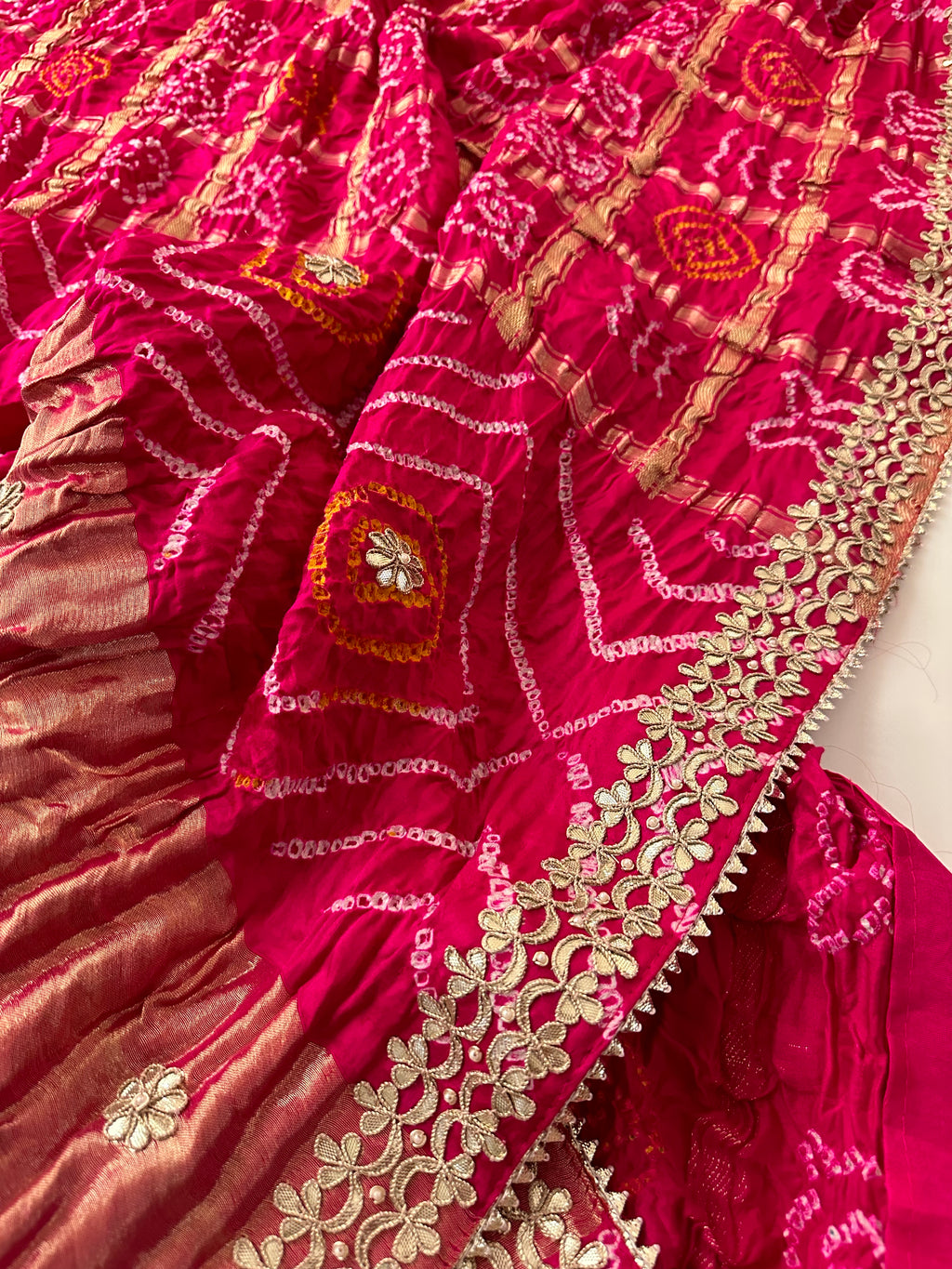 Gotapatti Pure Gajji silk Gharchola