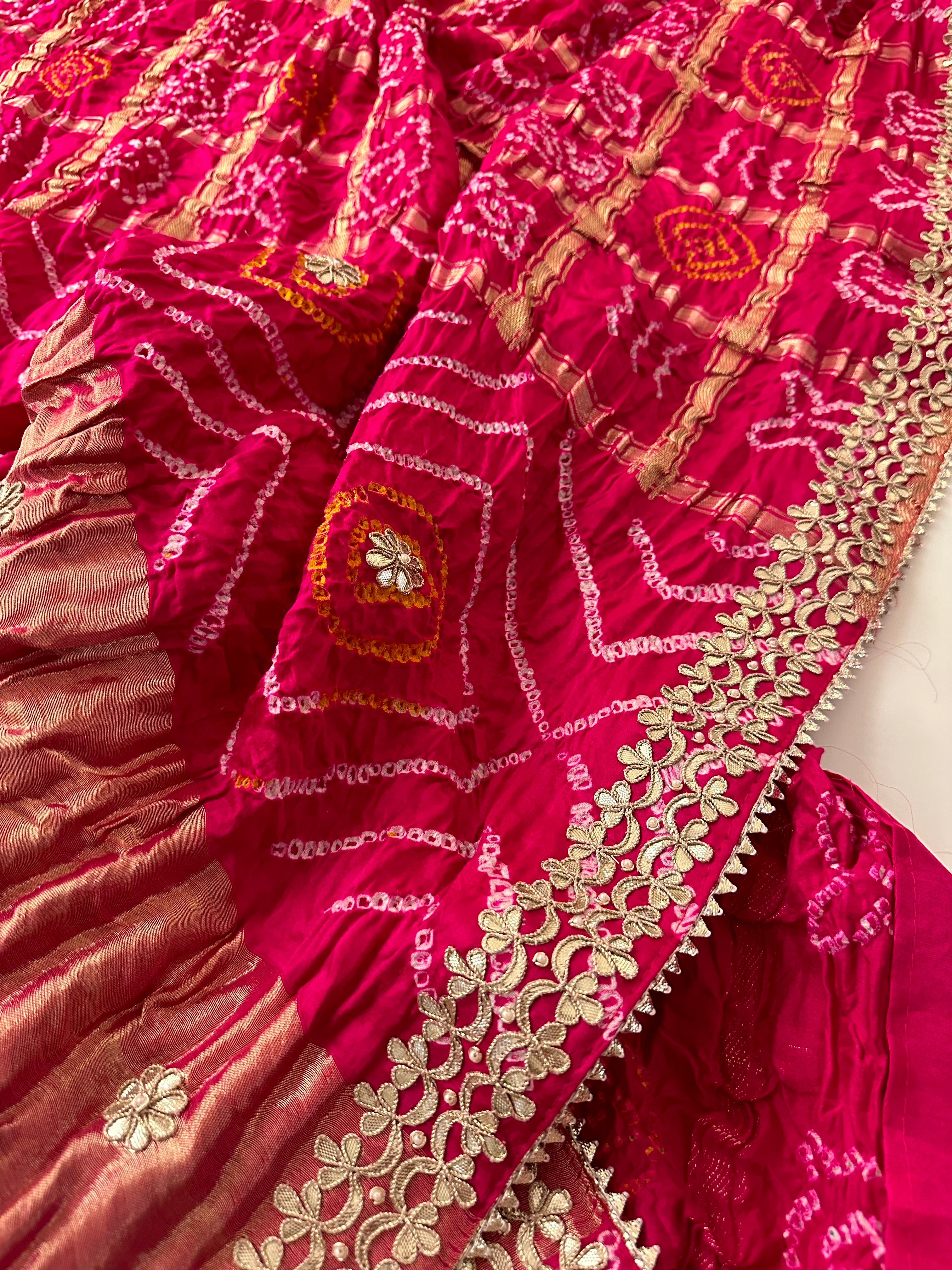 Gotapatti Pure Gajji silk Gharchola