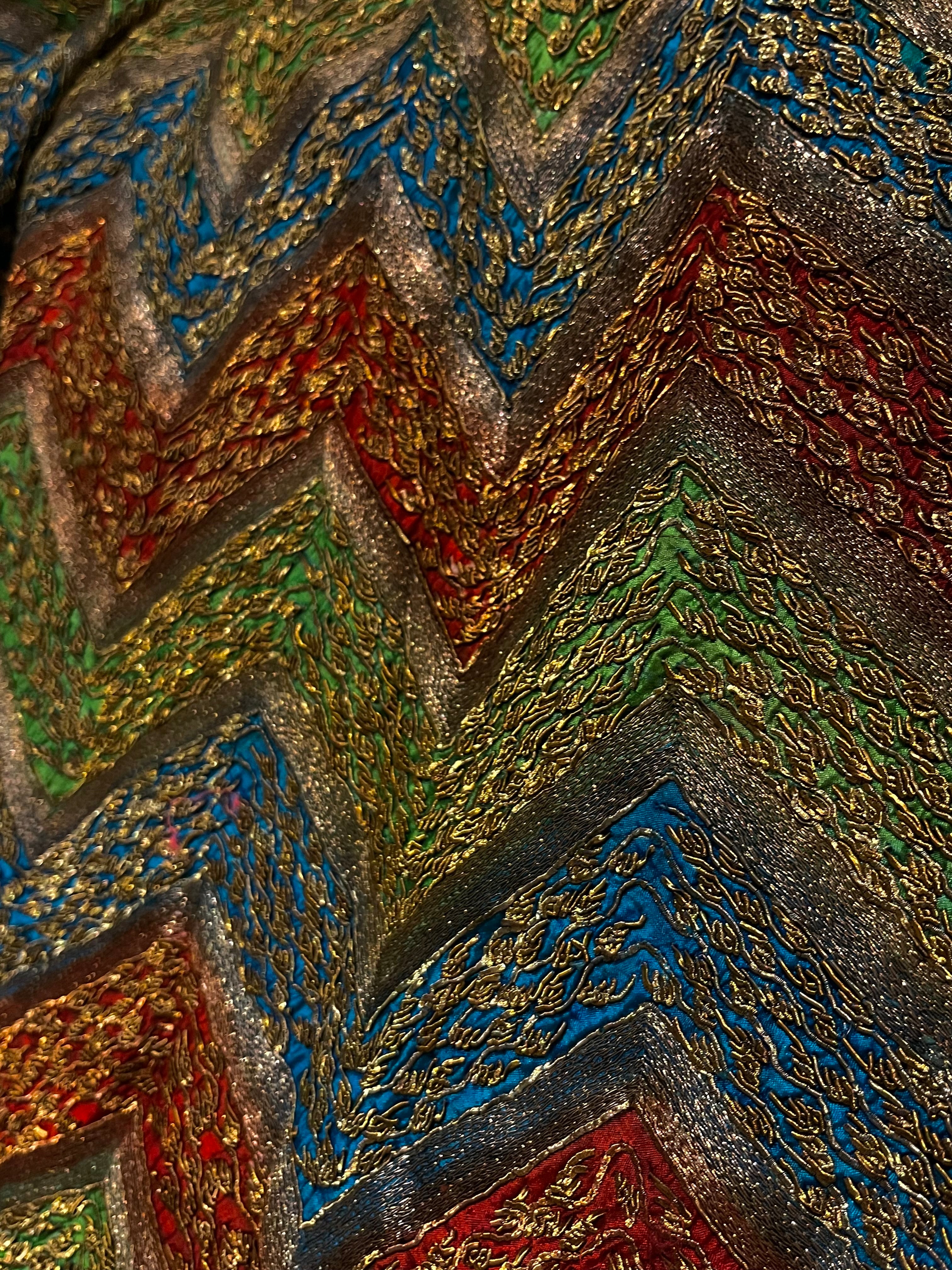 Multi-coloured Havy Zari Lehenga set
