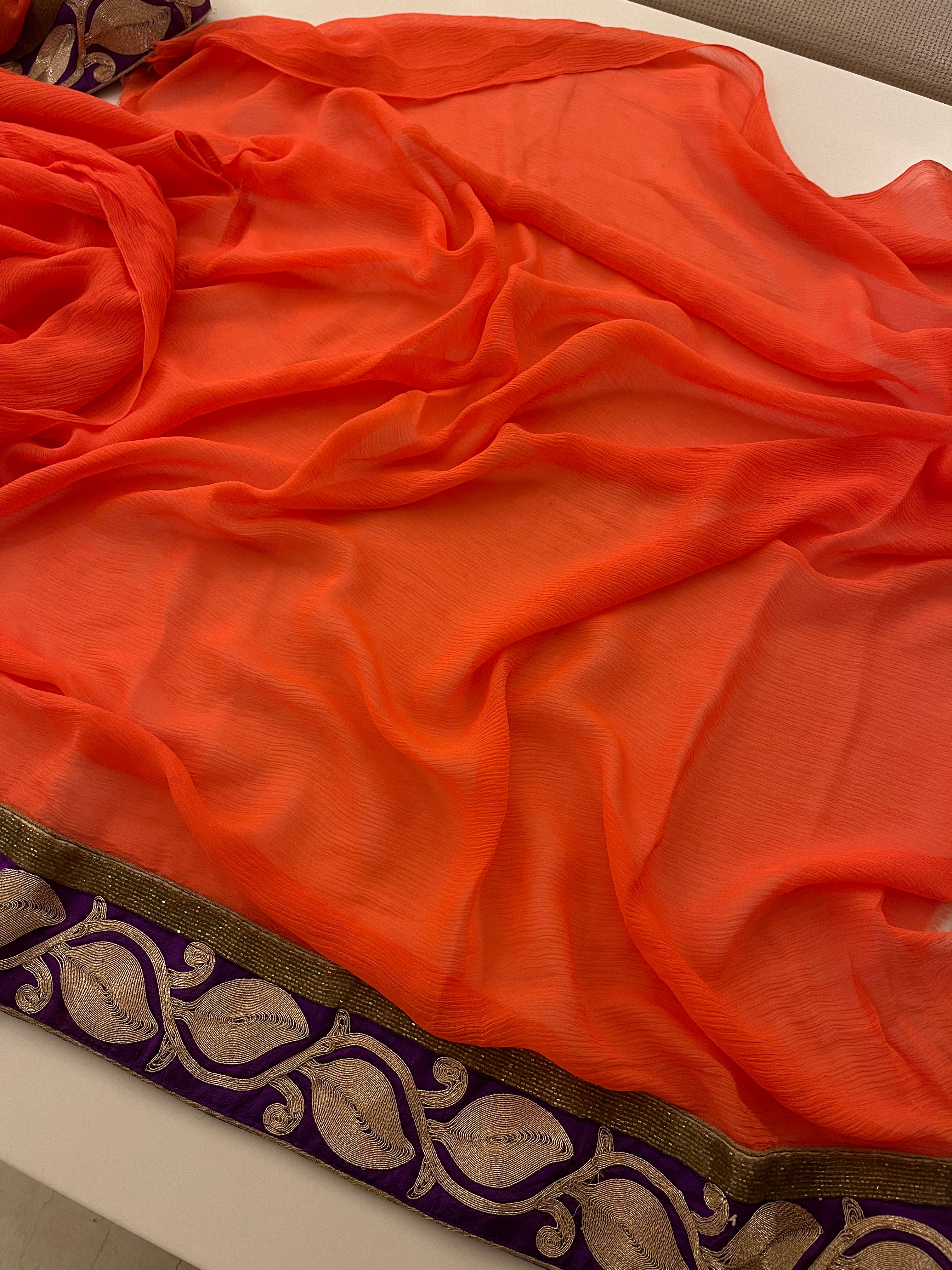 Pure Chiffon Saree