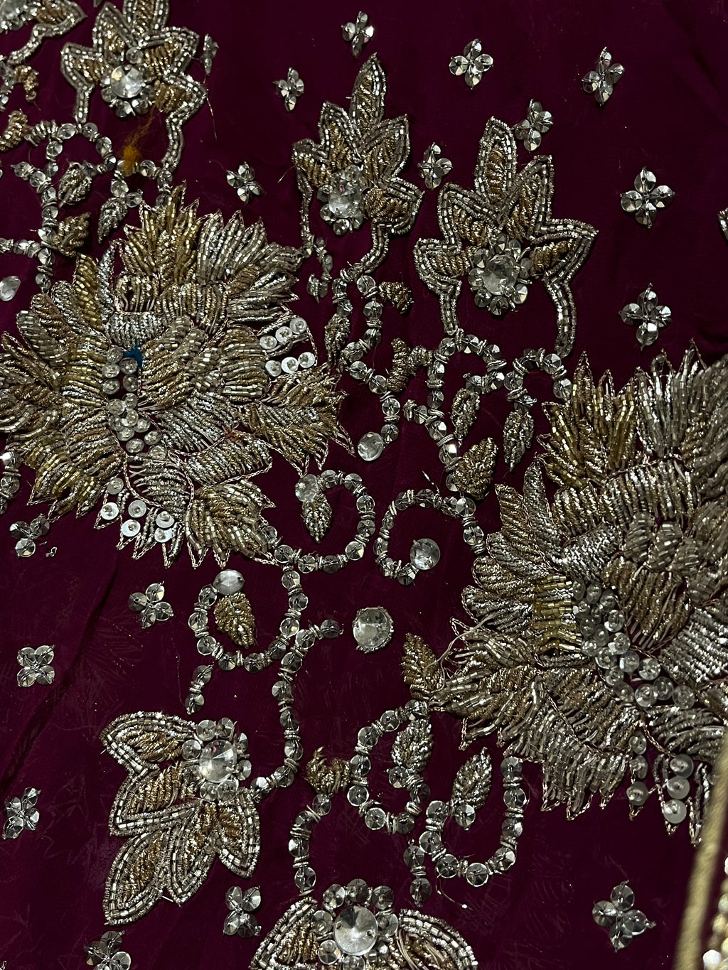 Plum Zardozi Lehenga Set