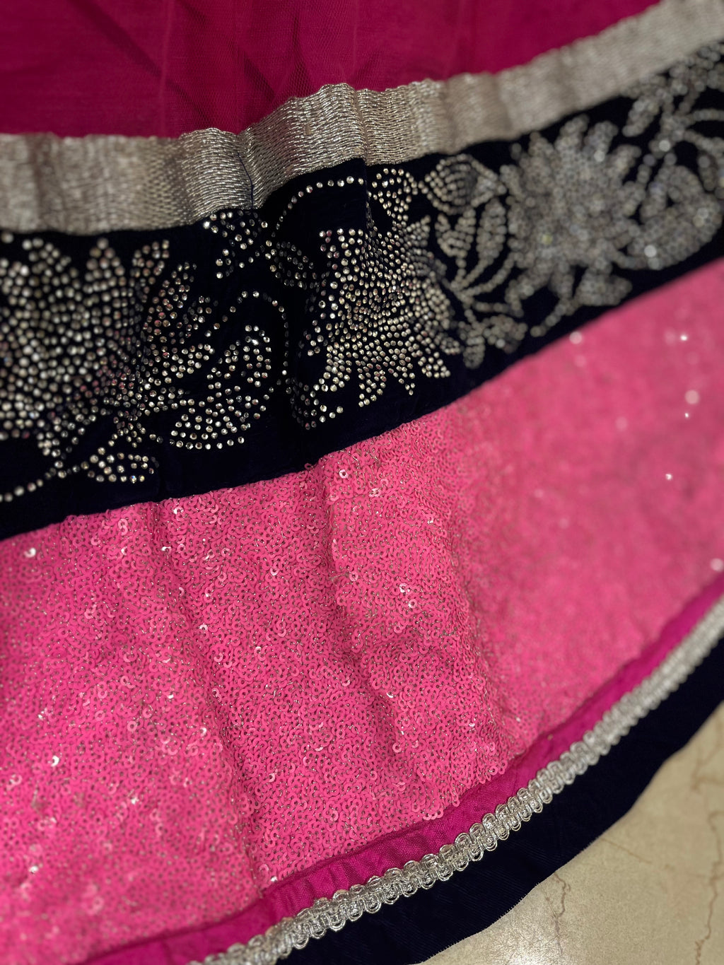 Magenta Pink Lehenga Set