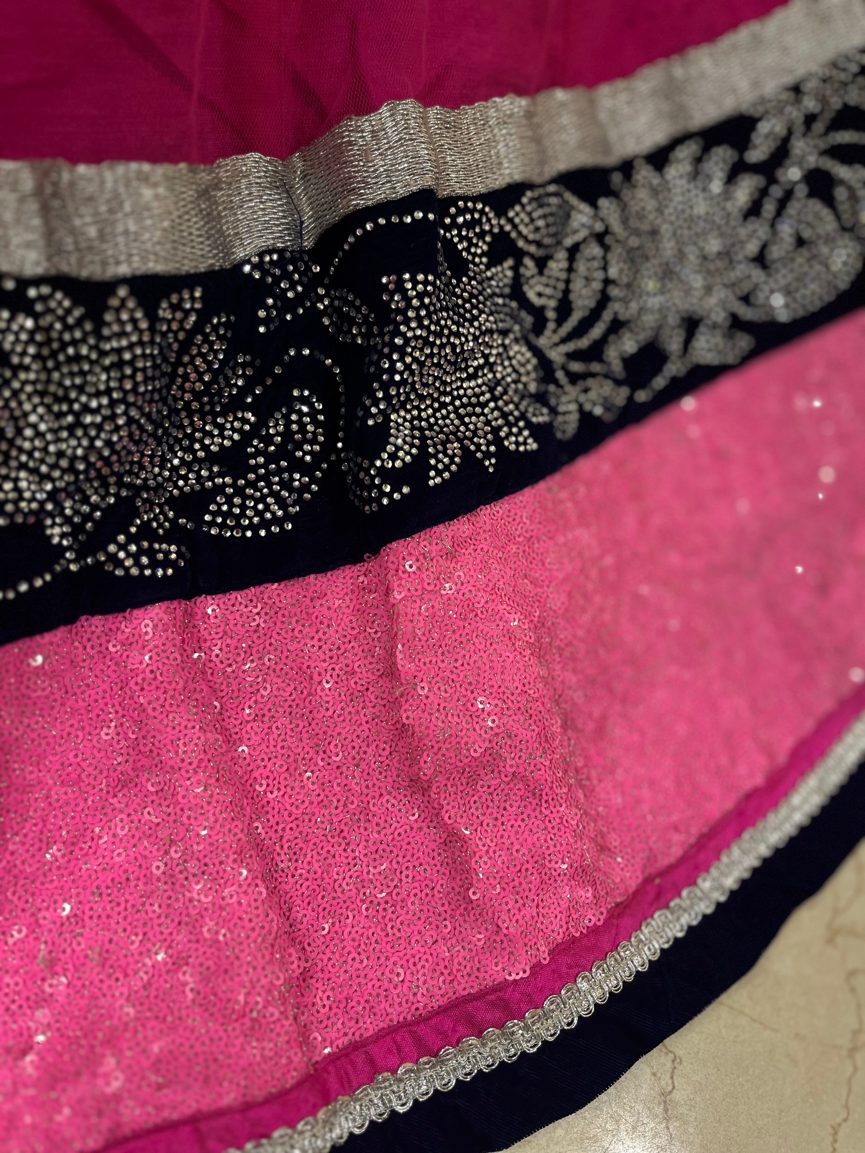 Magenta Pink Lehenga Set