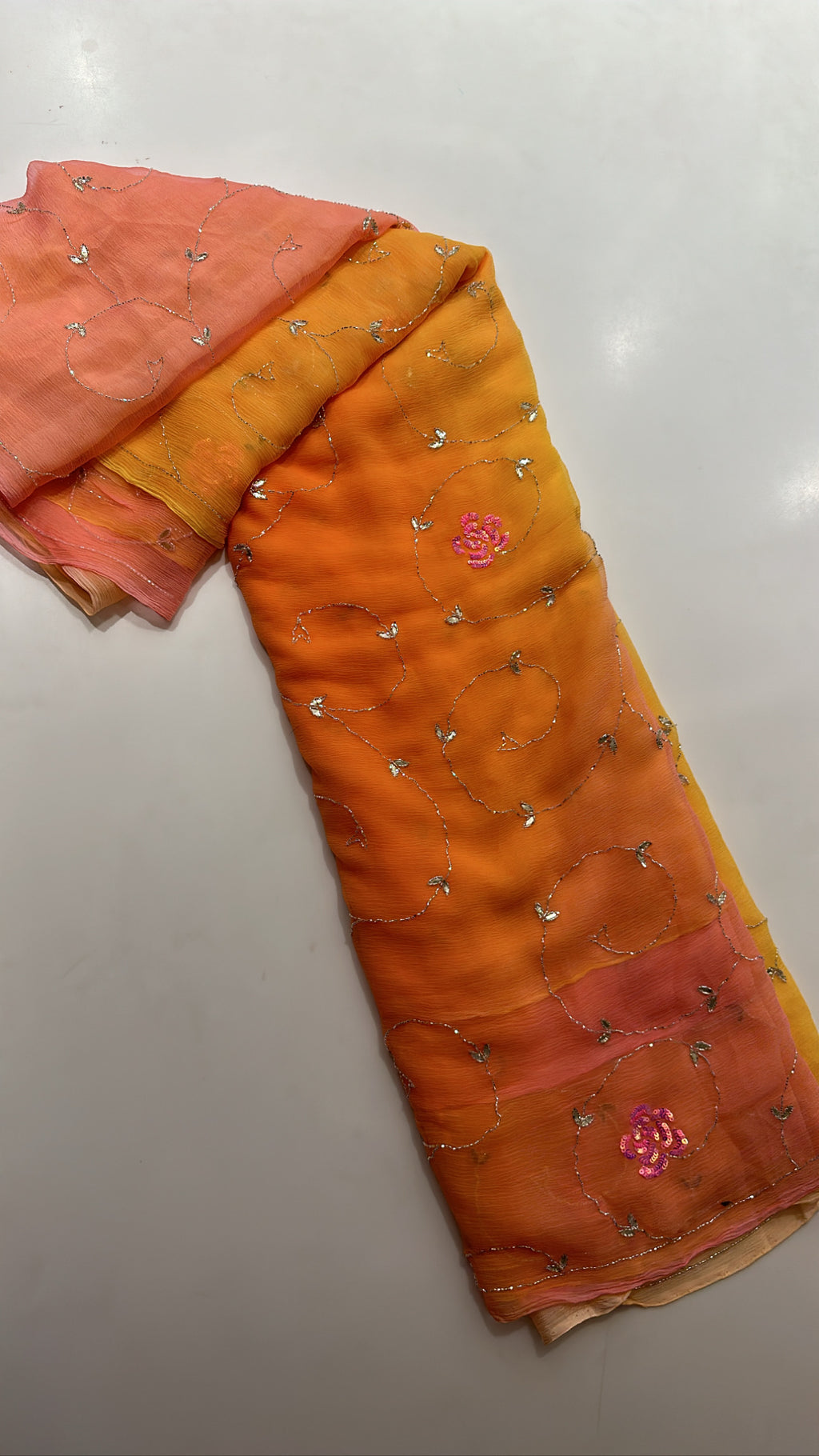 Raas Chiffon Saree