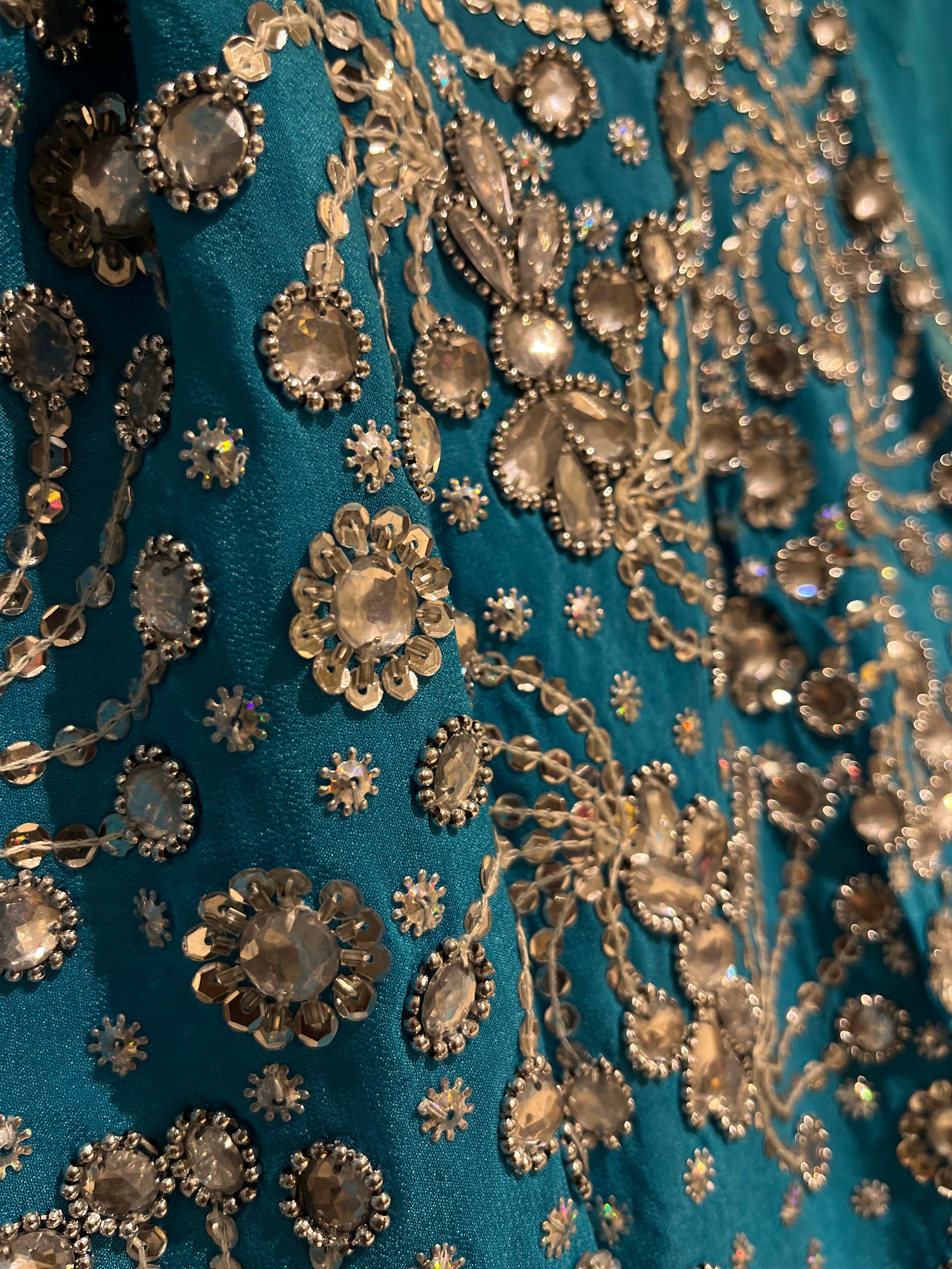Sky Bling Lehenga Set