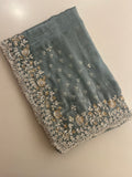 Daytime Blue saree