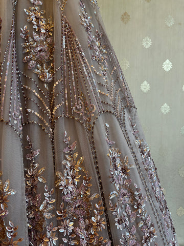 Champagne Mauve Gown
