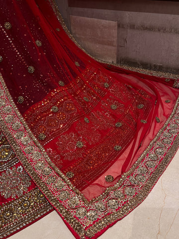 Sabya Style Lucknowi Lehenga Set