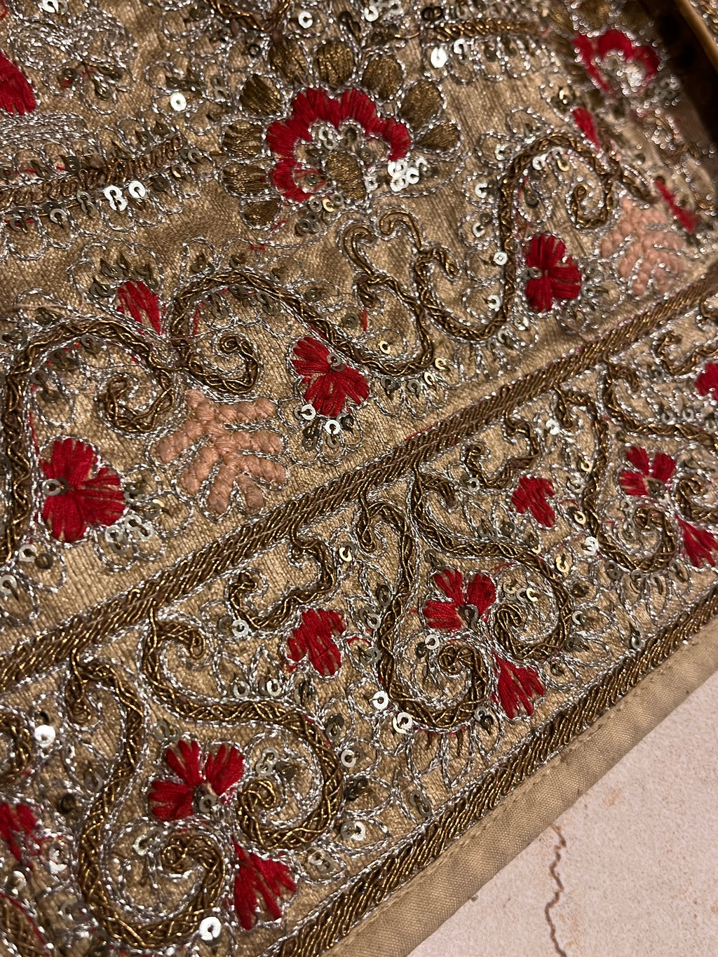 Golden Beige Lehenga set