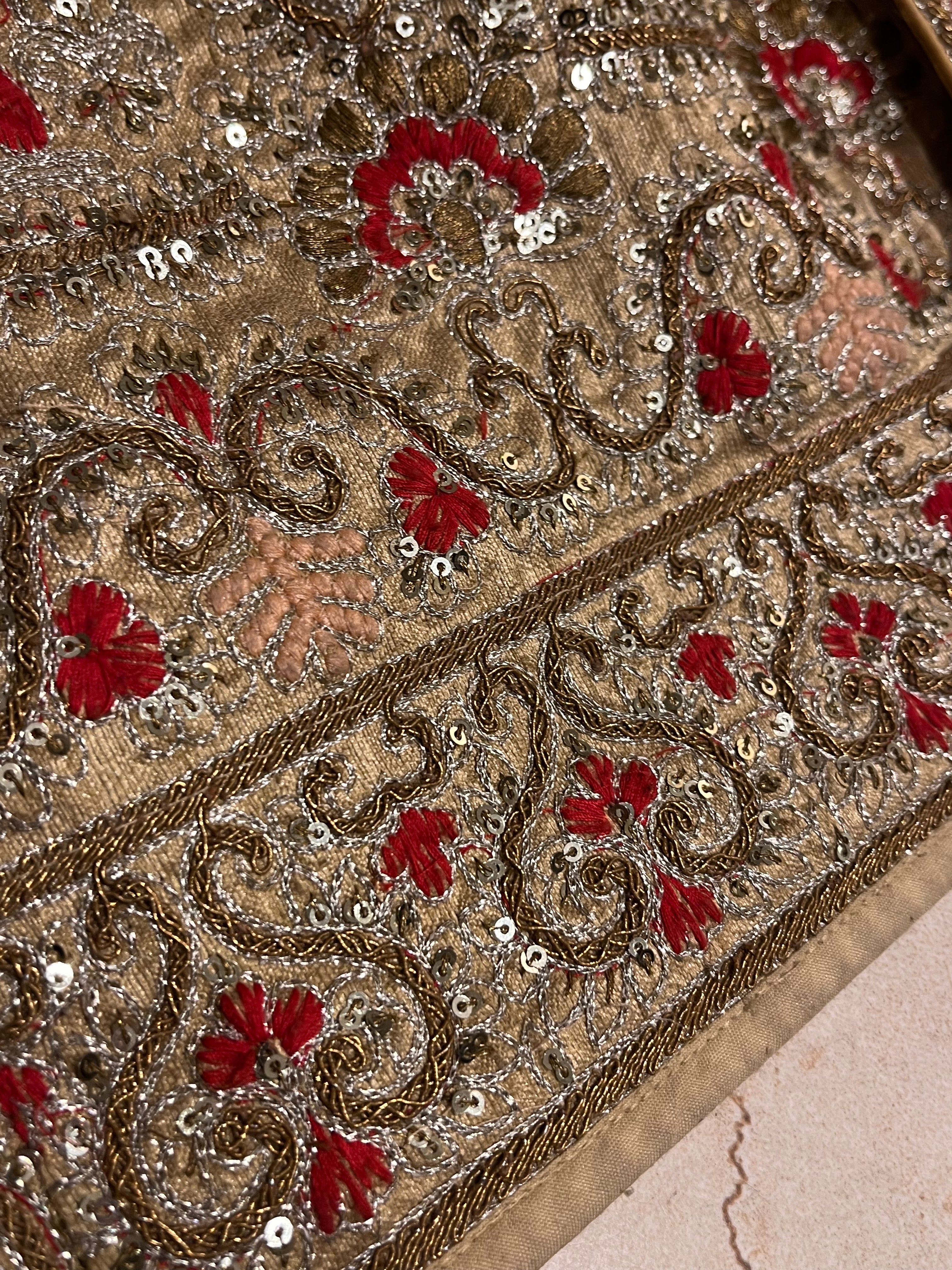 Golden Beige Lehenga set