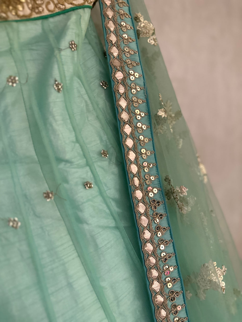 Handwork Danka Lehenga