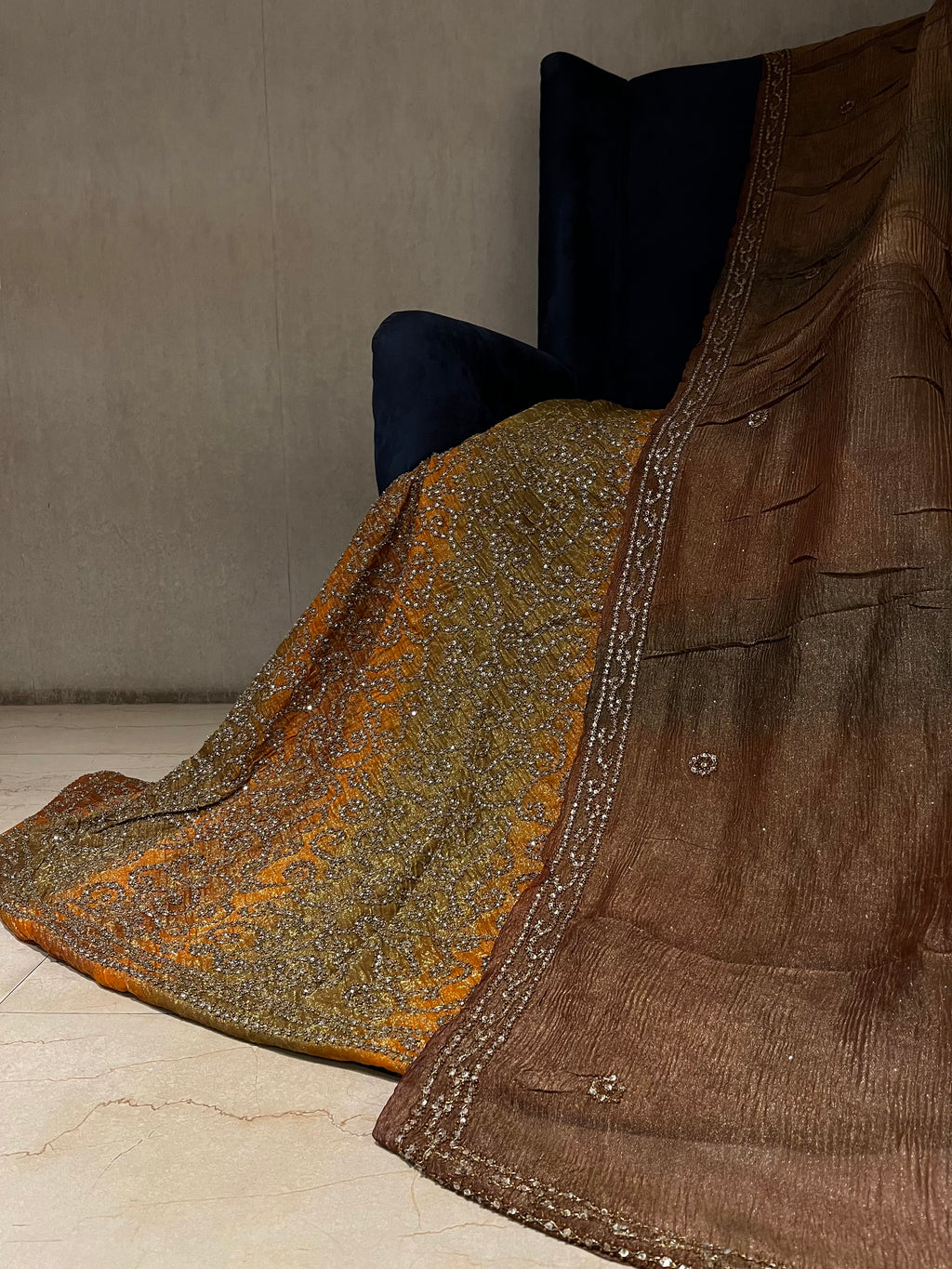 sangria sequins lehenga set