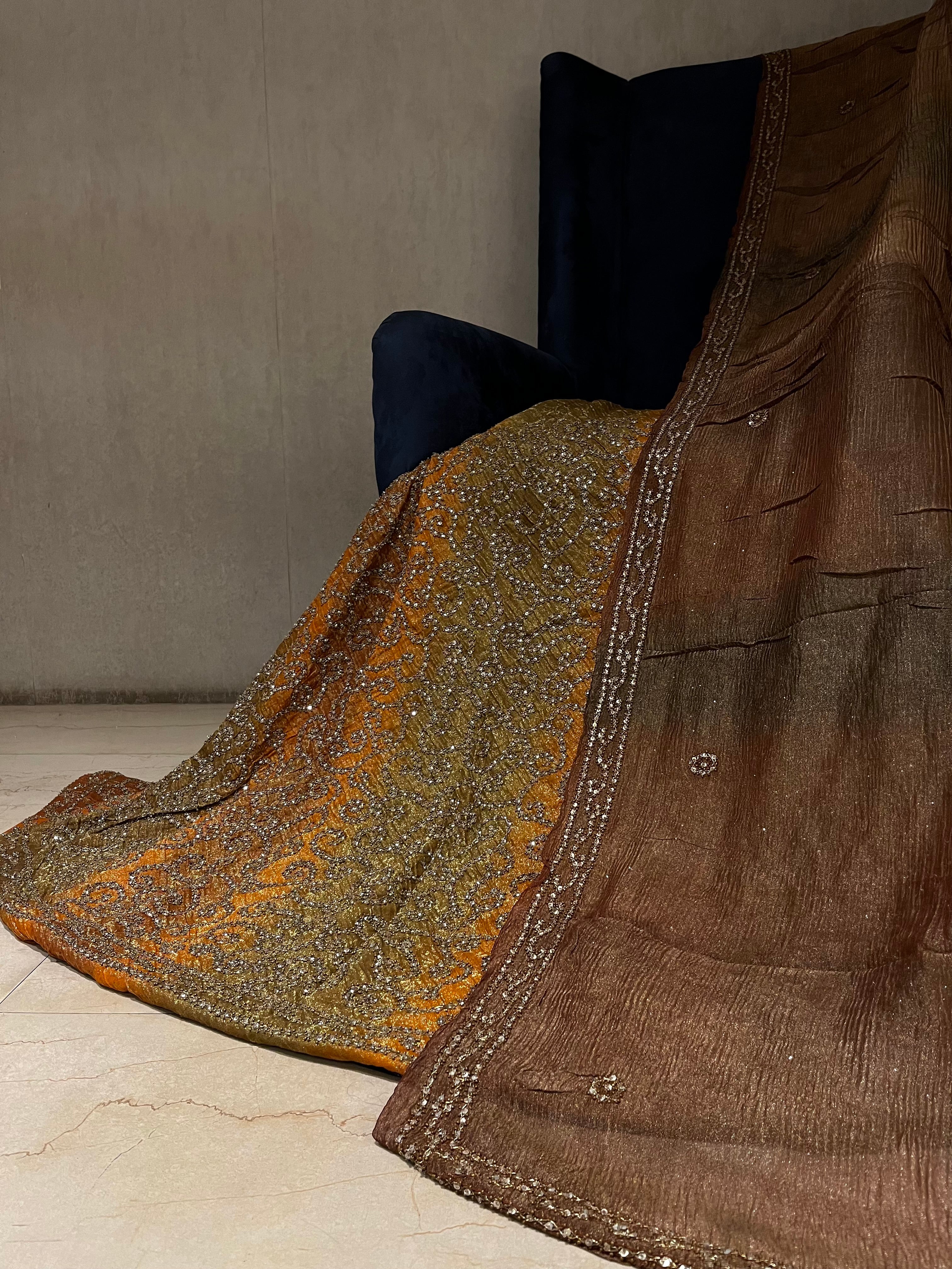 sangria sequins lehenga set