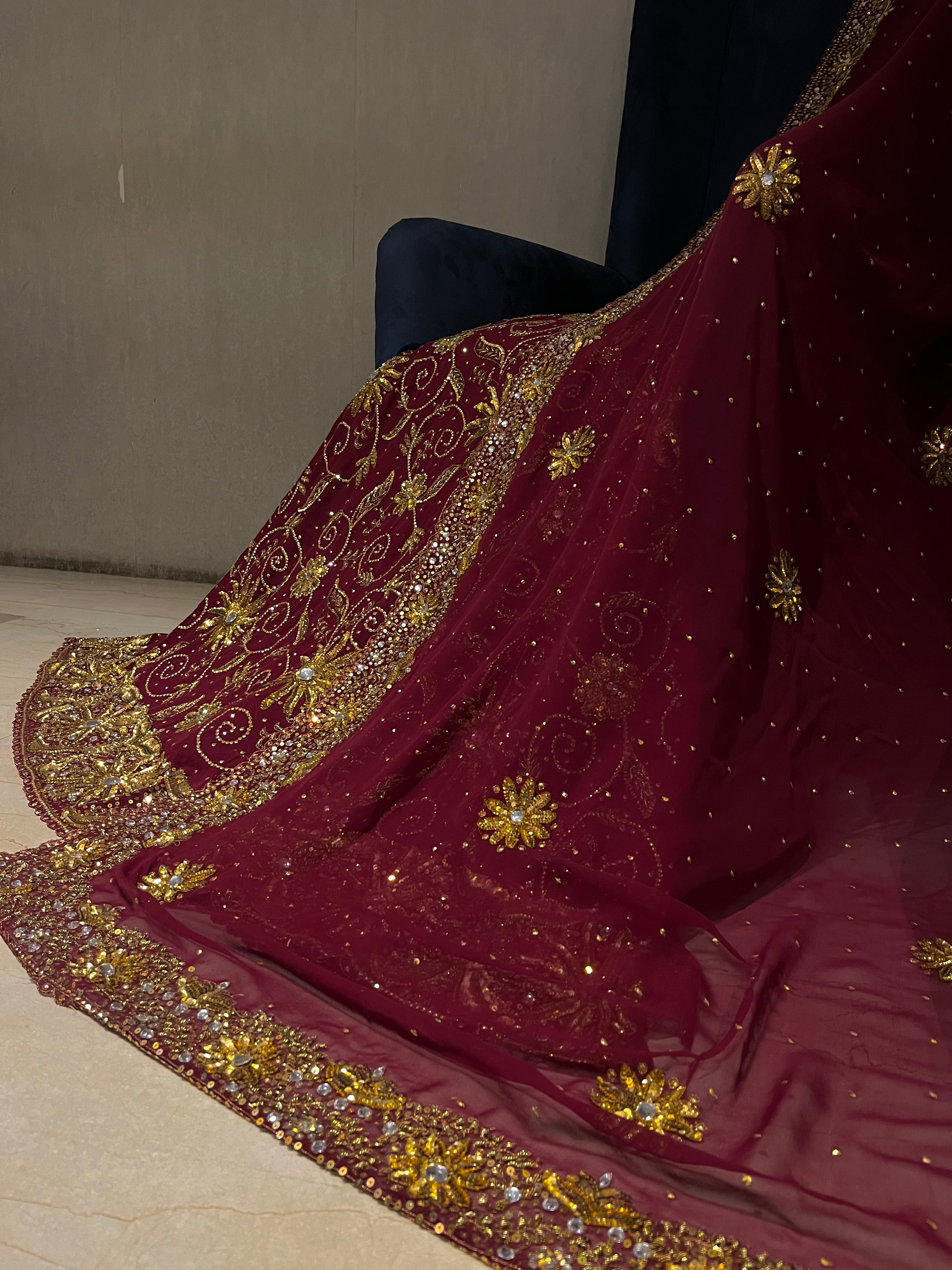 Heavy Sequins Lehenga Set