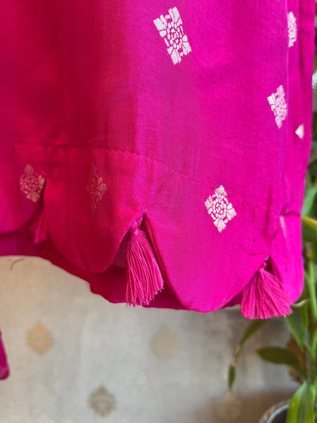 Raani Pink Silk Suit