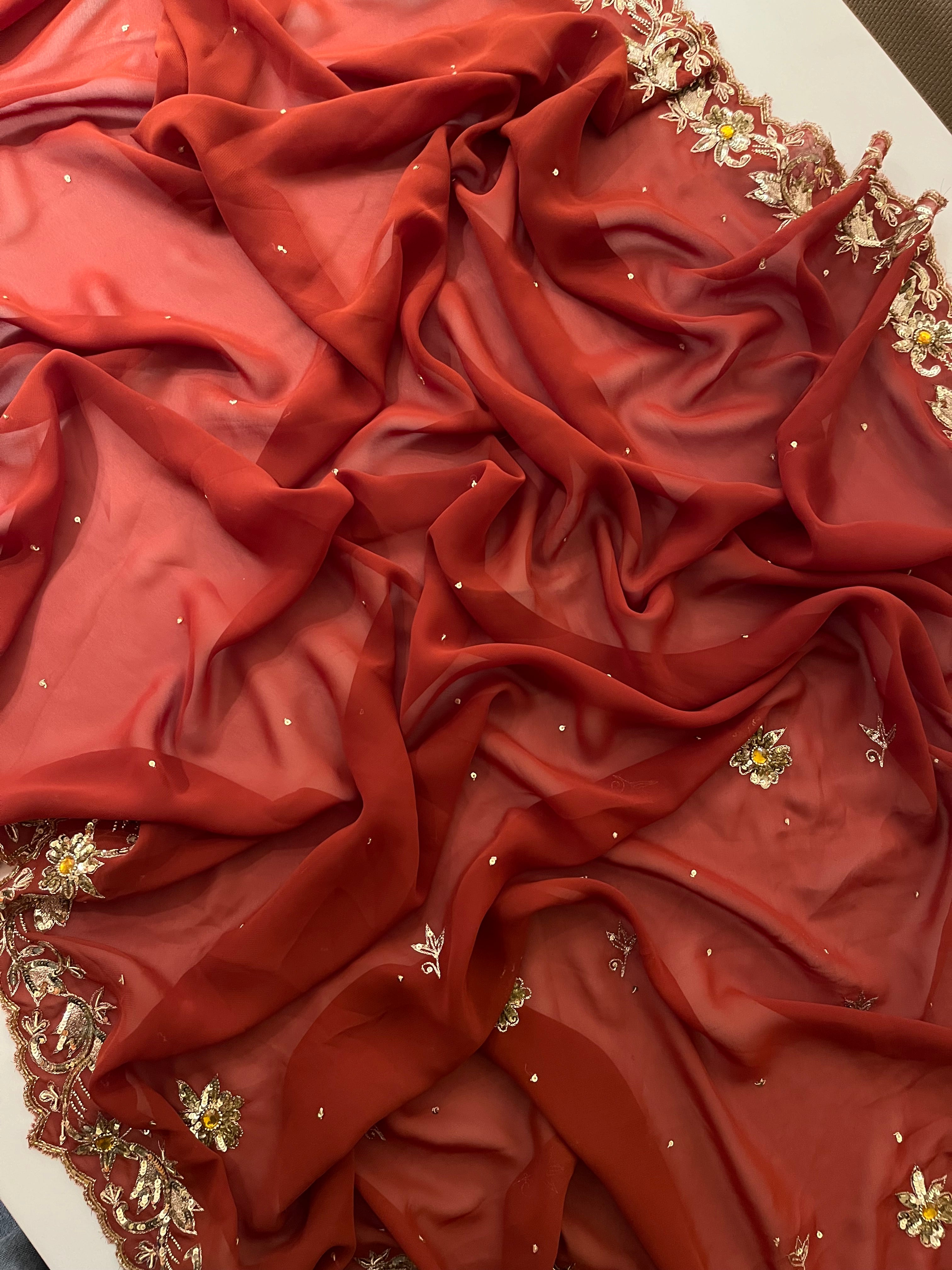 Cocktail Evening Saree