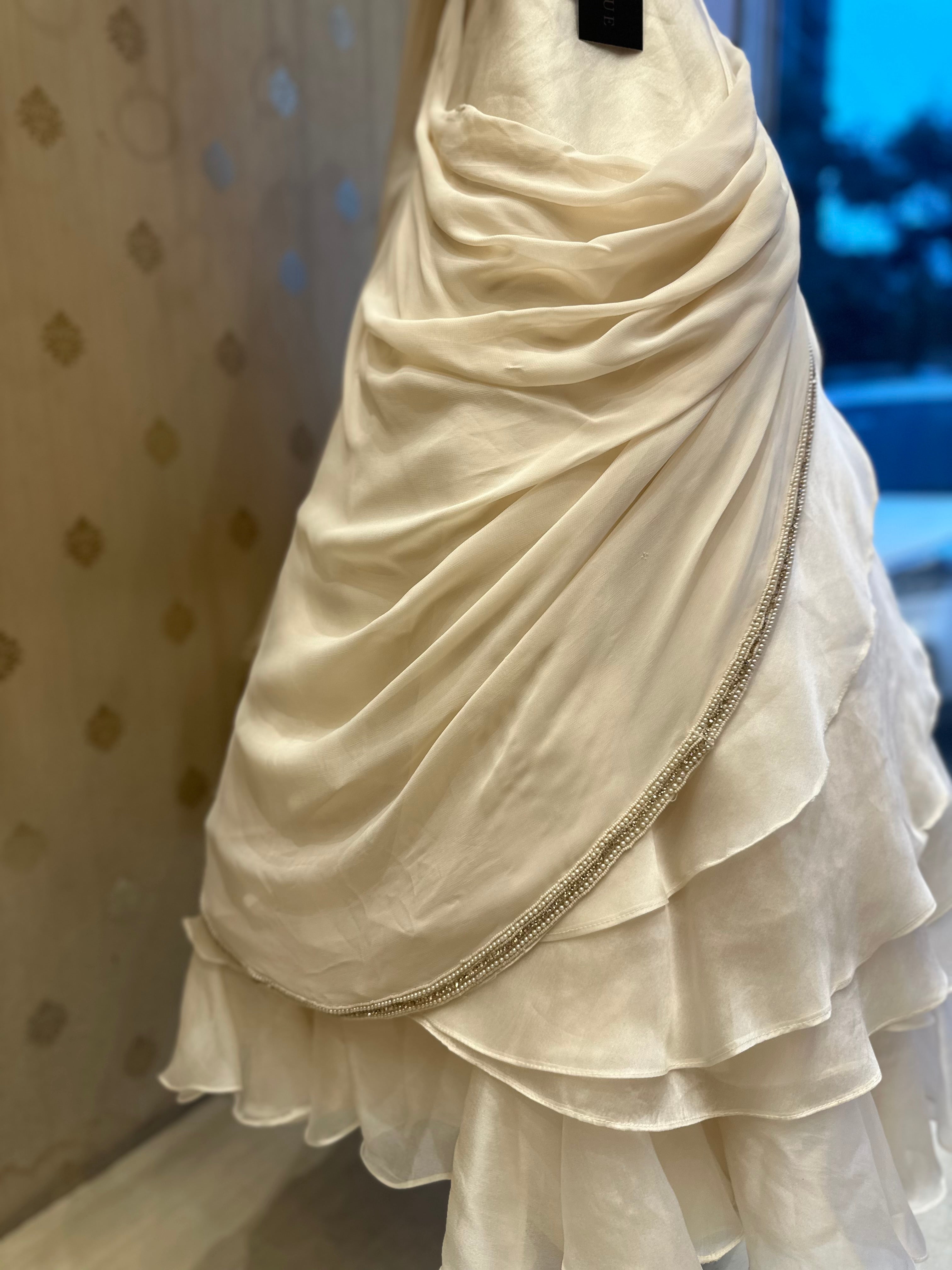 Romance Pearls Indo Western