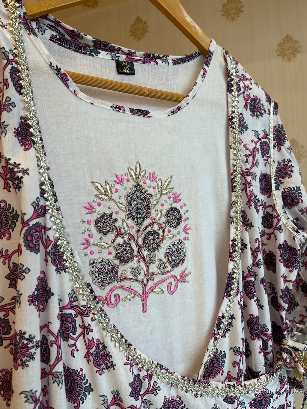 Printed Cotton Angrakha