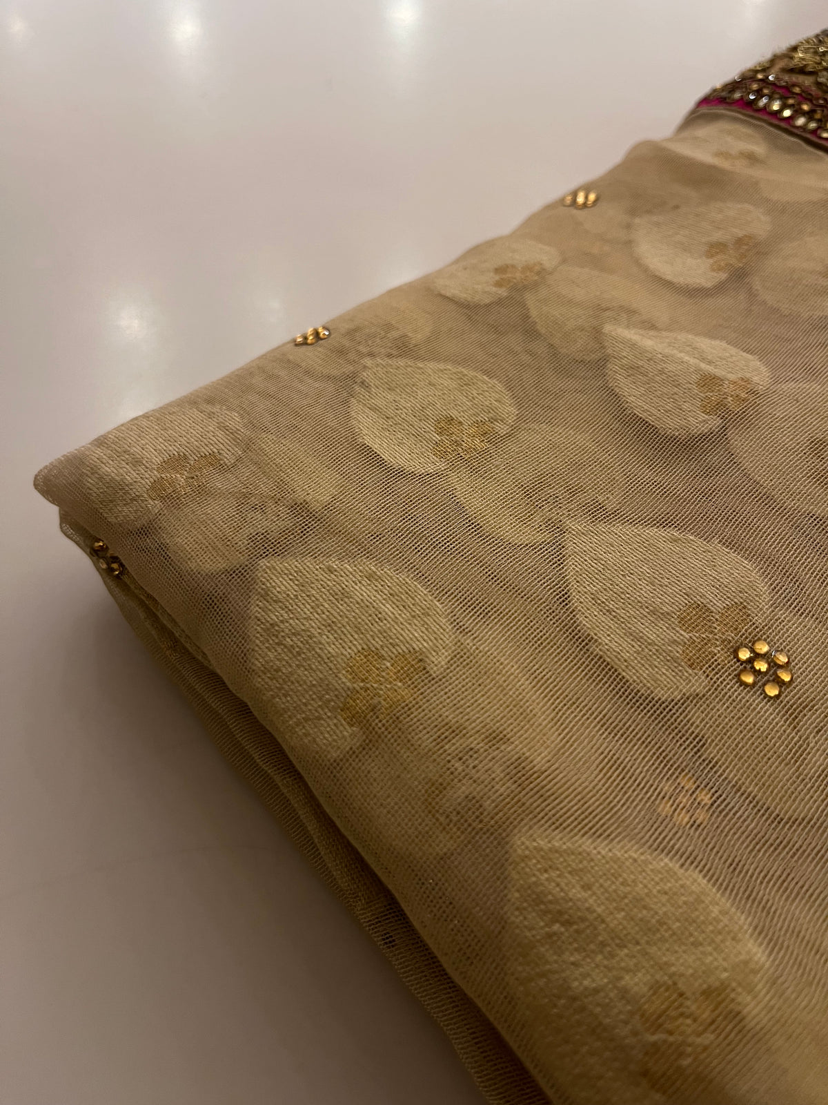 Creame Silk Saree – Ranas Vogue