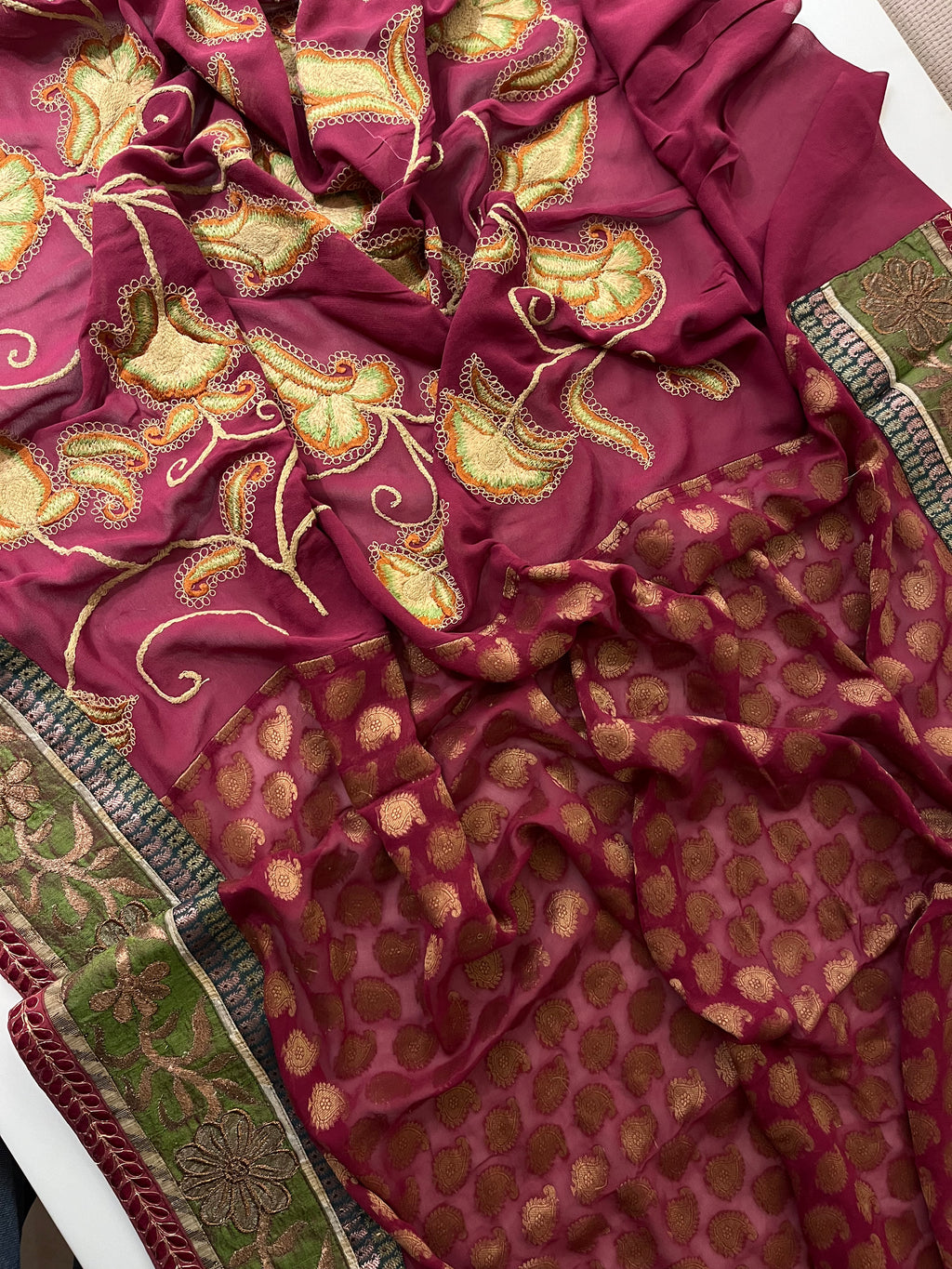 Raw Silk Banarasi Saree