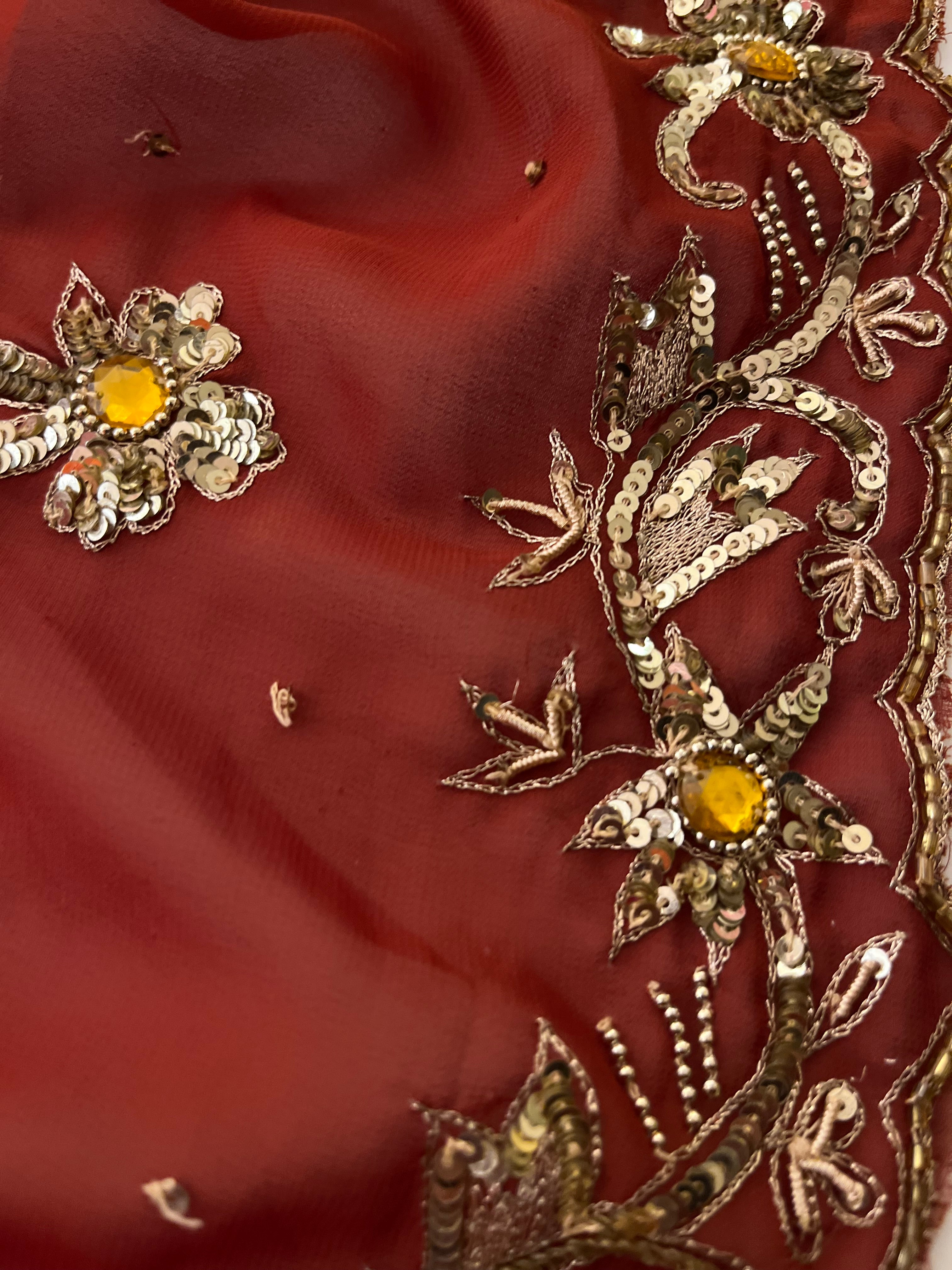 Cocktail Evening Saree