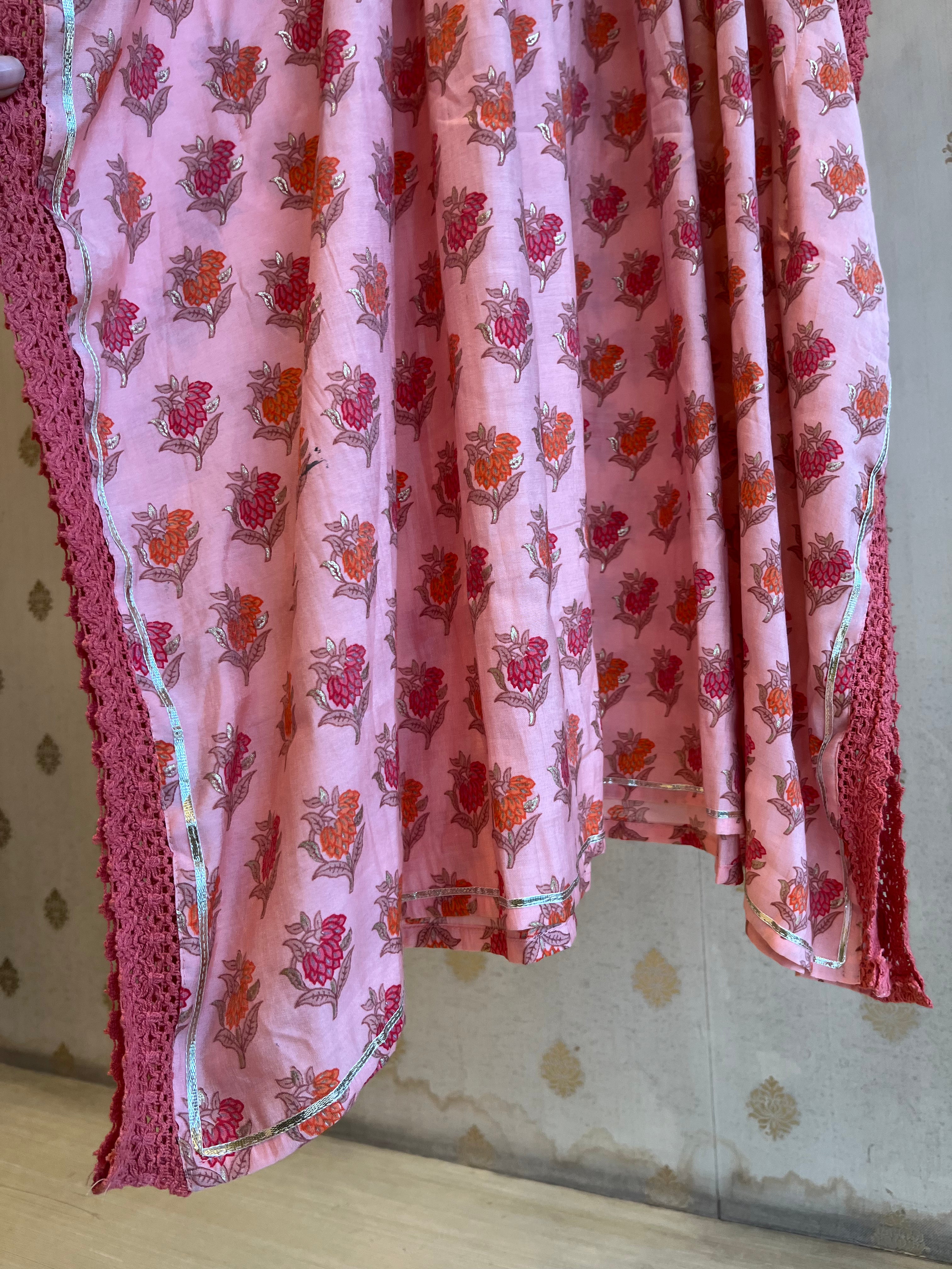 Printed Cotton Kaftaan