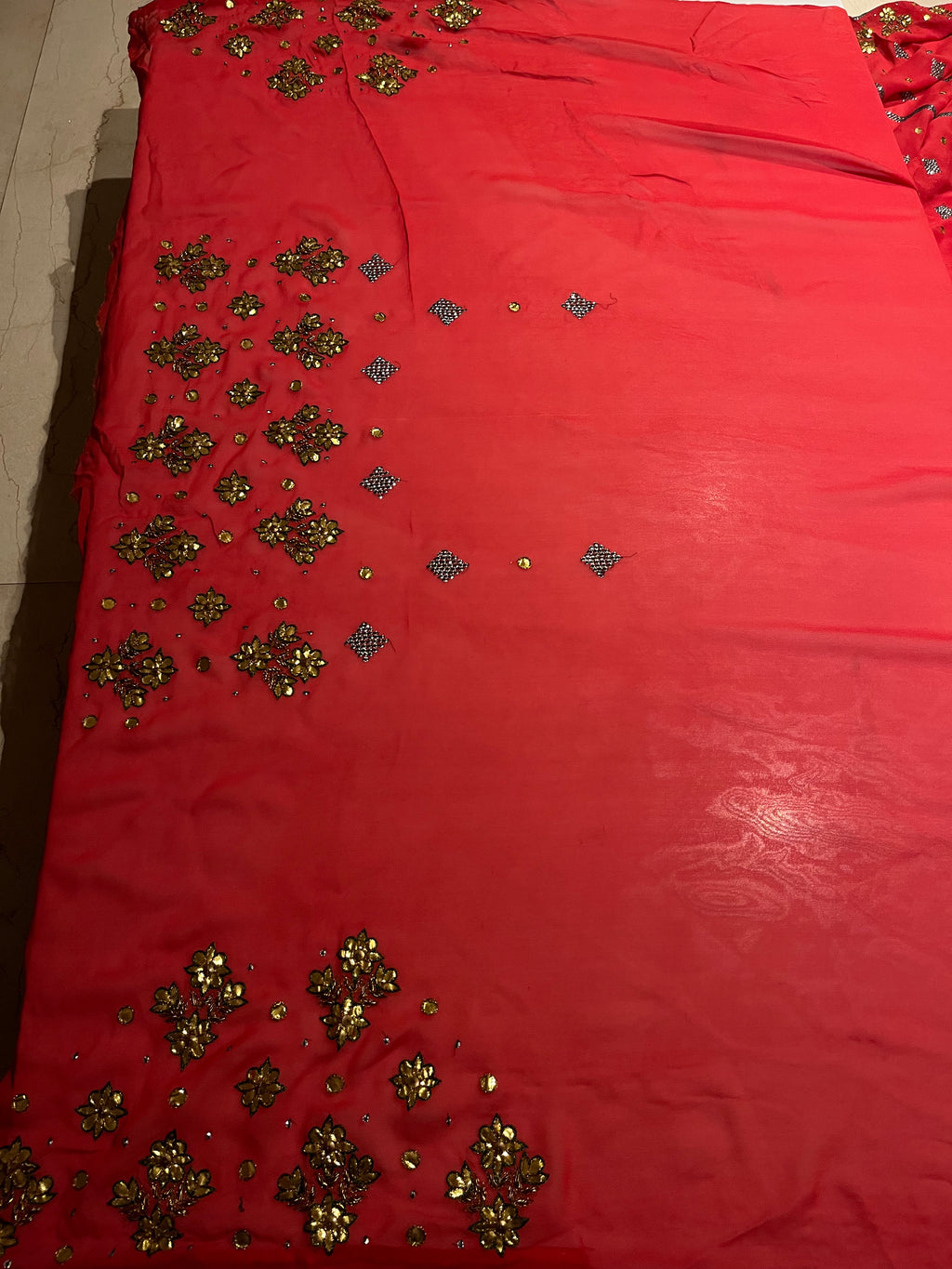 Jaipuri Gerua Lehenga Set