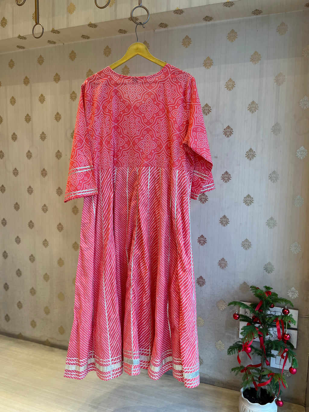 Bandhani Leheriya Kurti