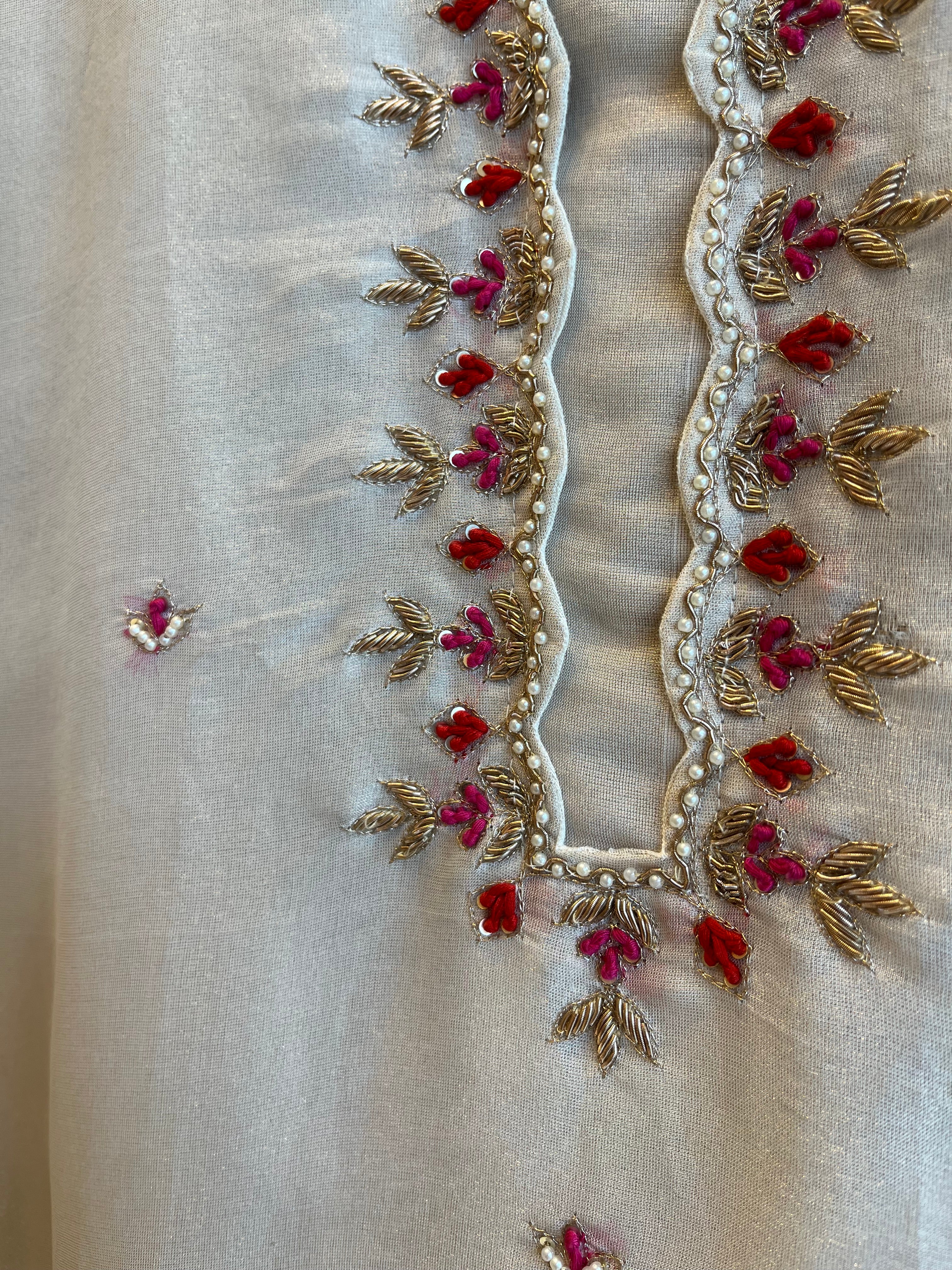 Shimmer Ivory Suit