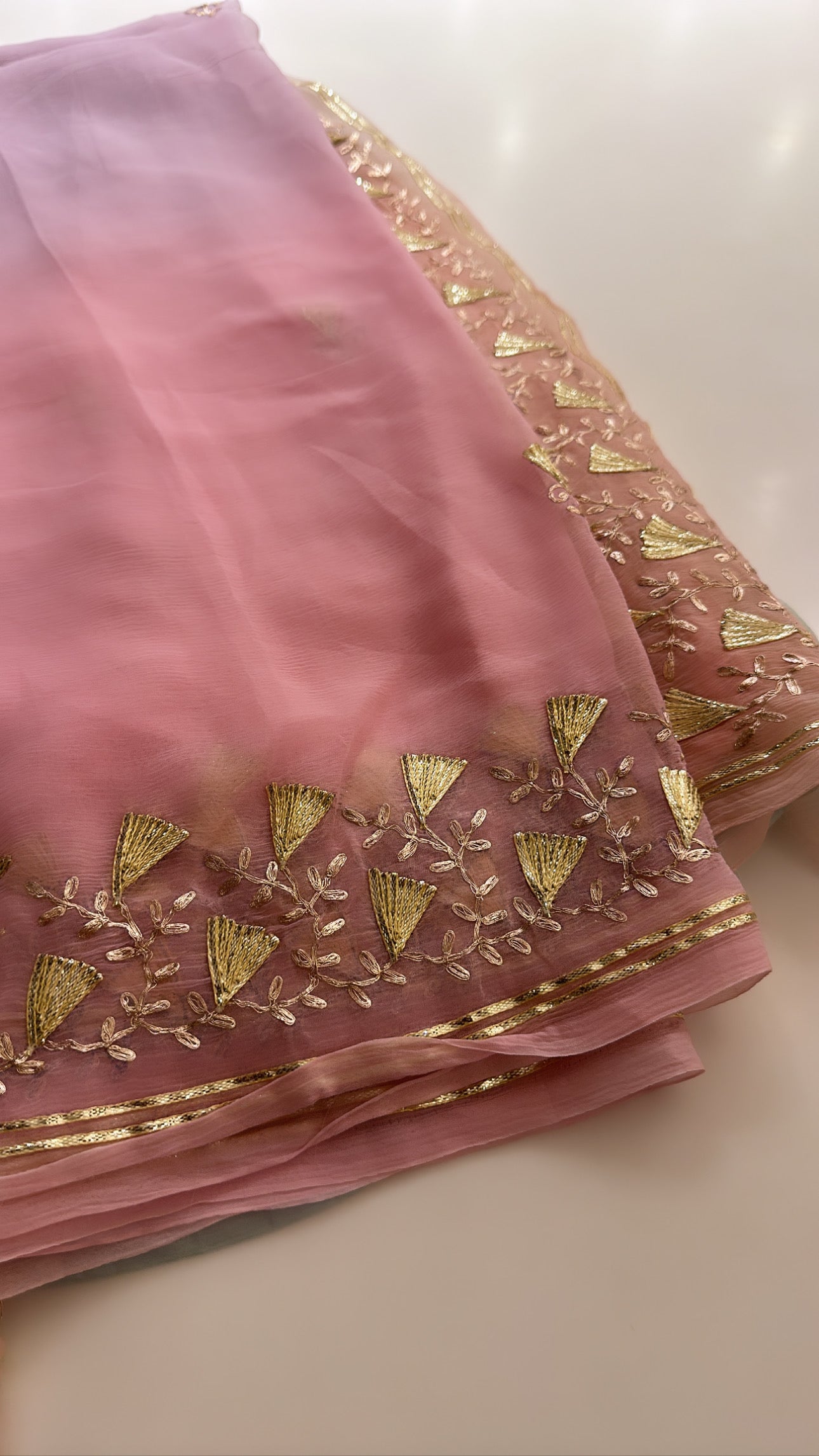 Satrangi Gotapatti saree
