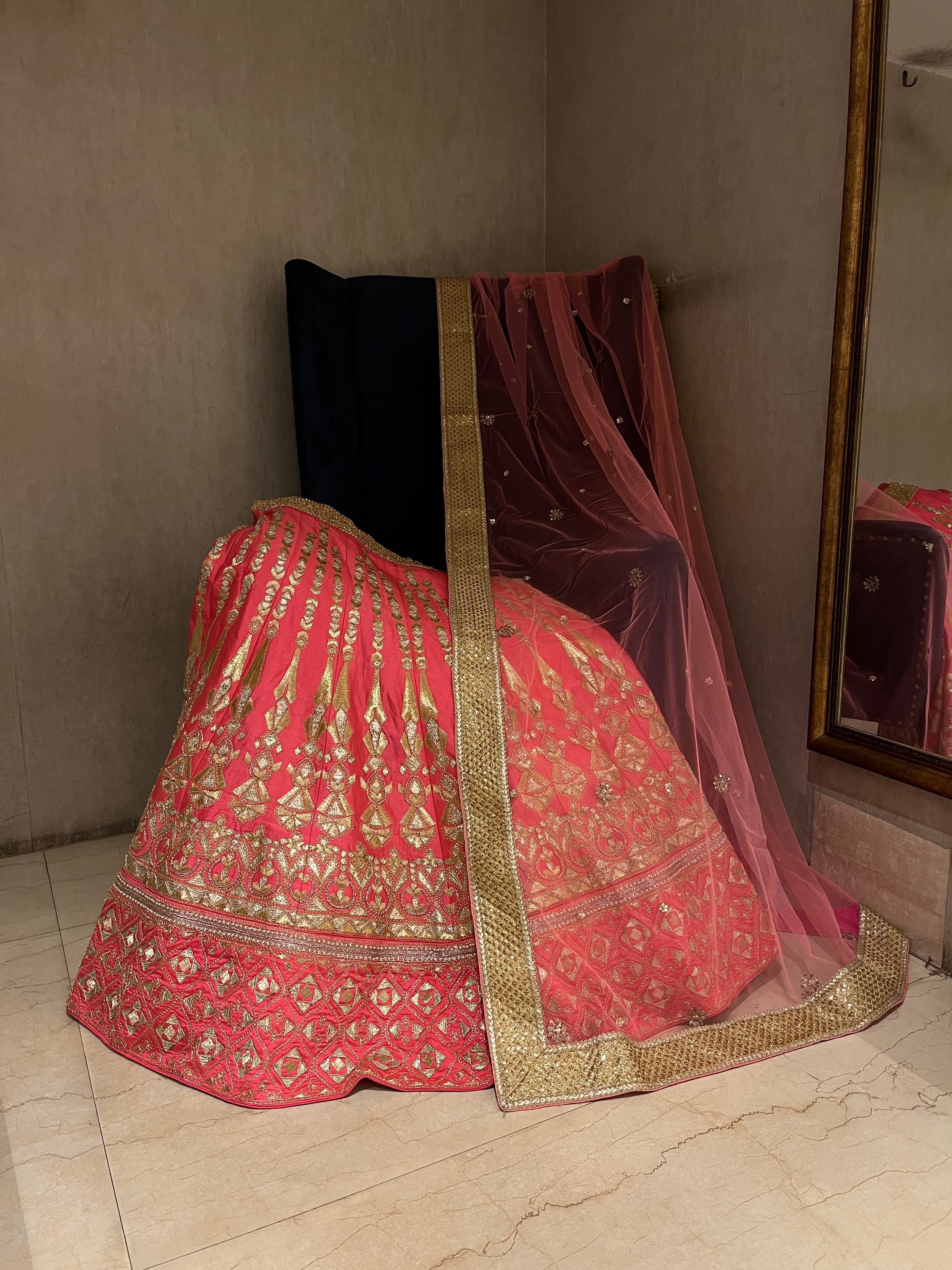 Beautiful Pink Lehenga Set
