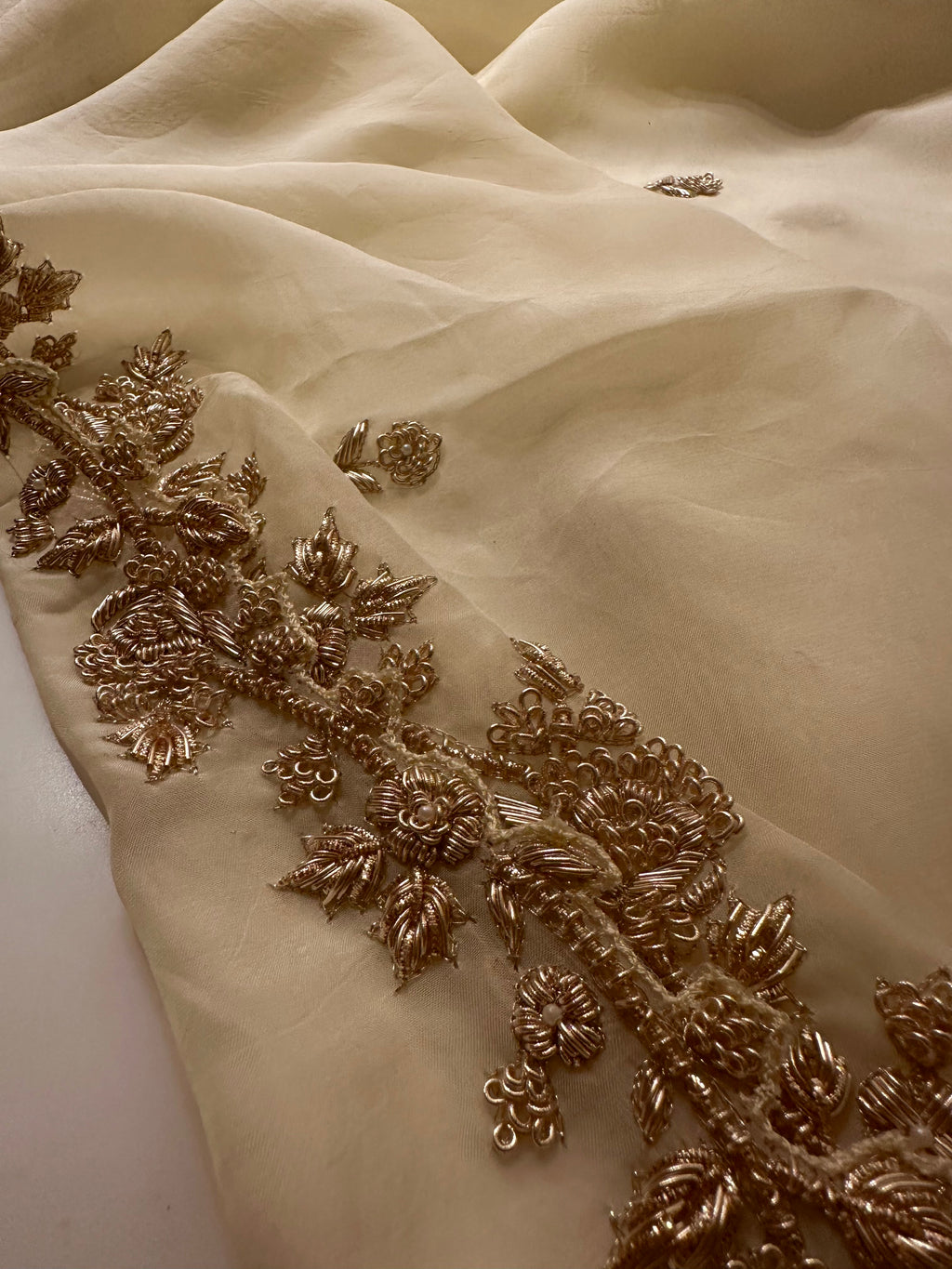 Chaand Zardozi Saree