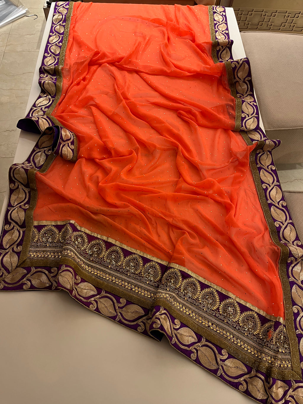 Pure Chiffon Saree