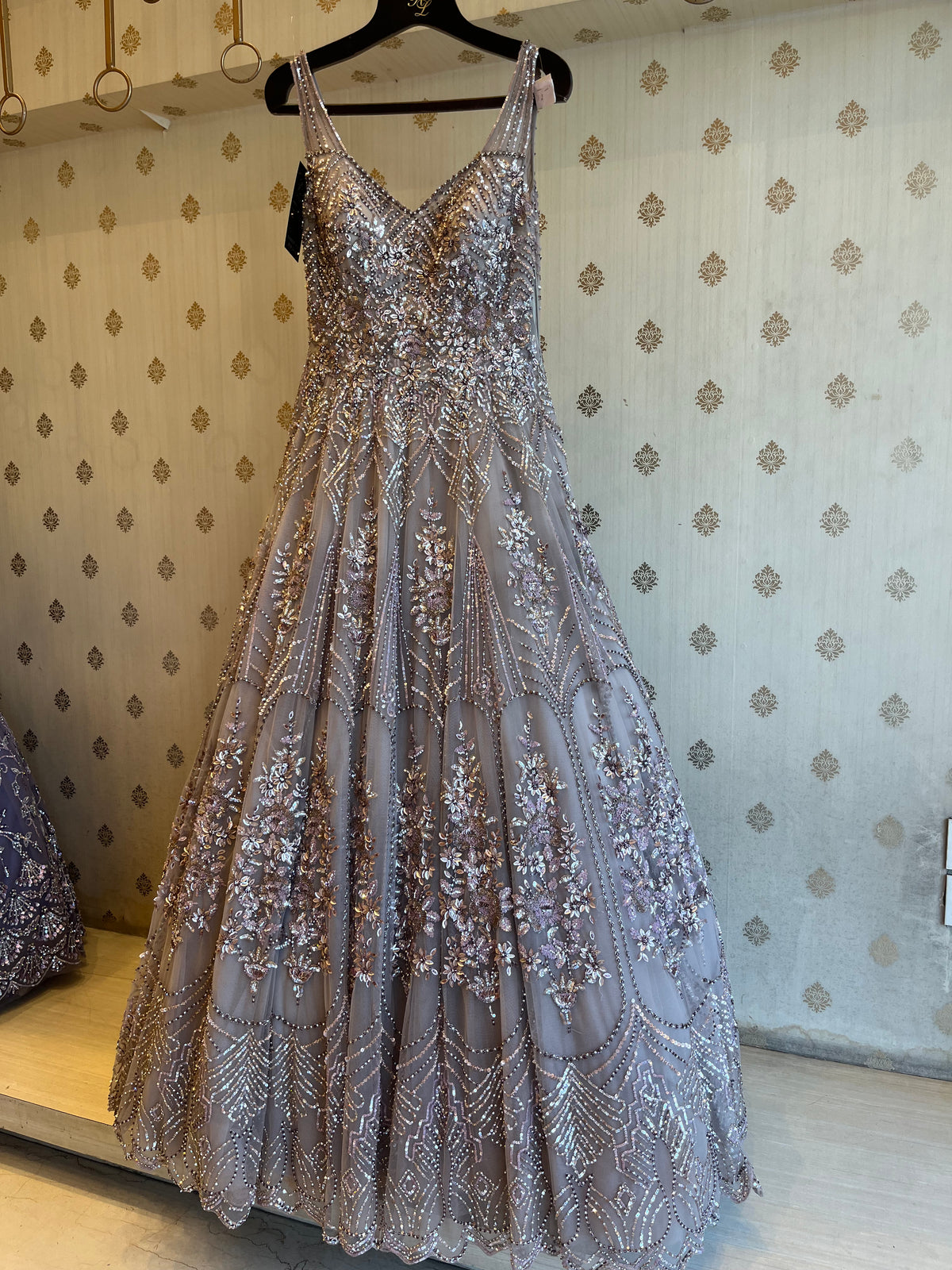 Champagne Mauve Gown