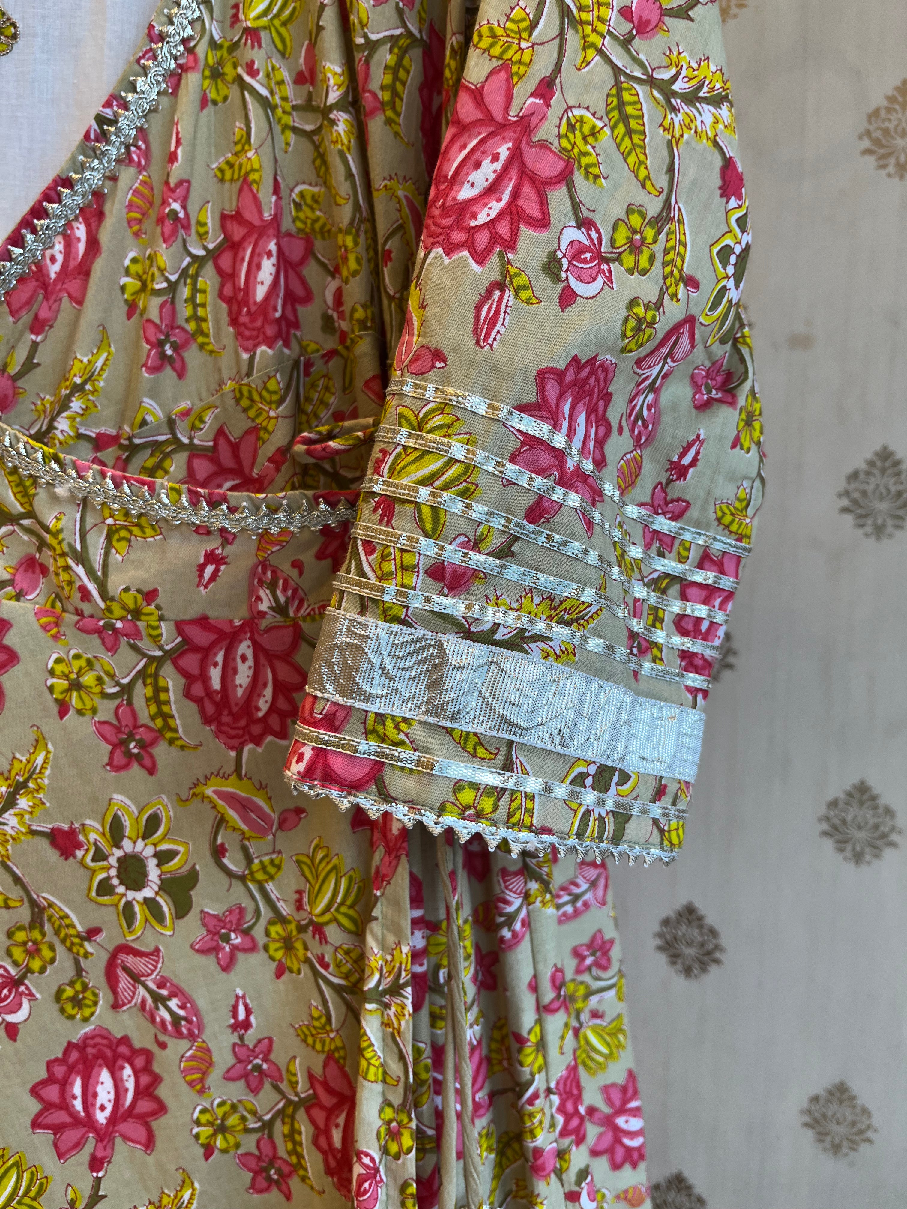 Printed Cotton Angrakha