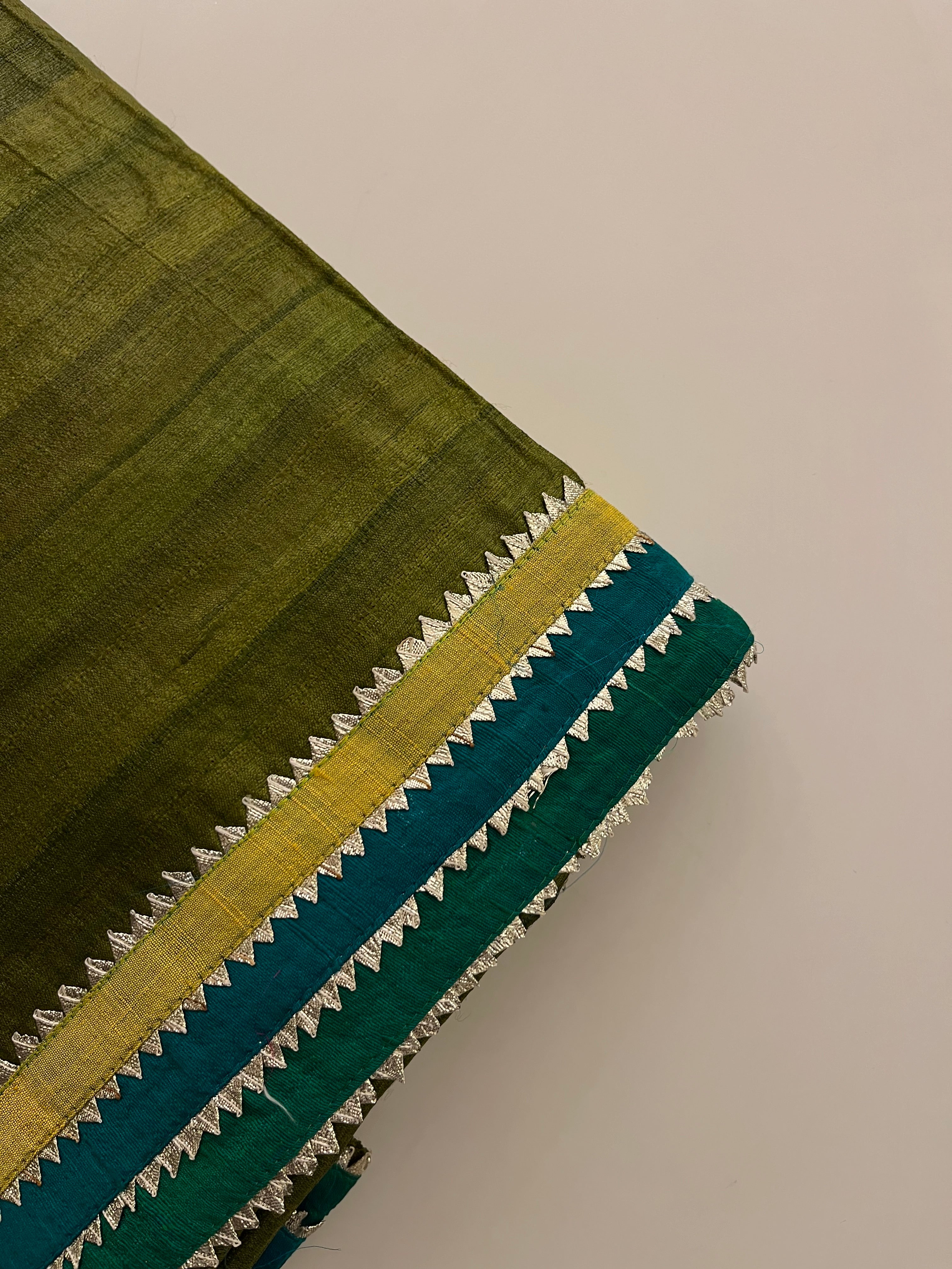 Raw mango silk saree