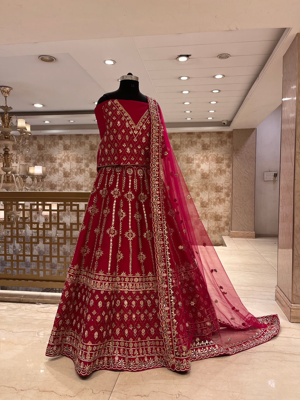 Gotta Patti Bridal Lehenga
