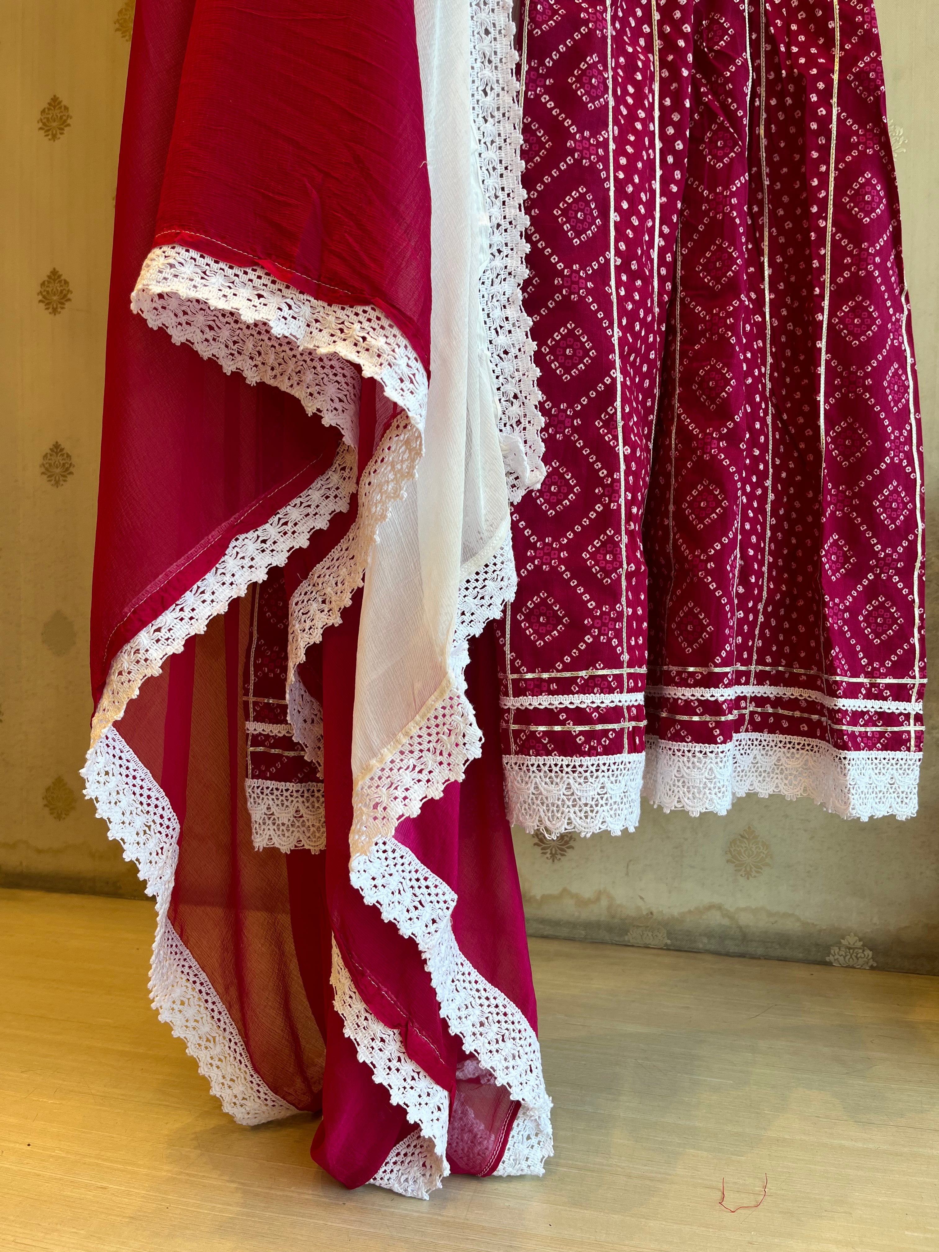Bandhani Print kurti