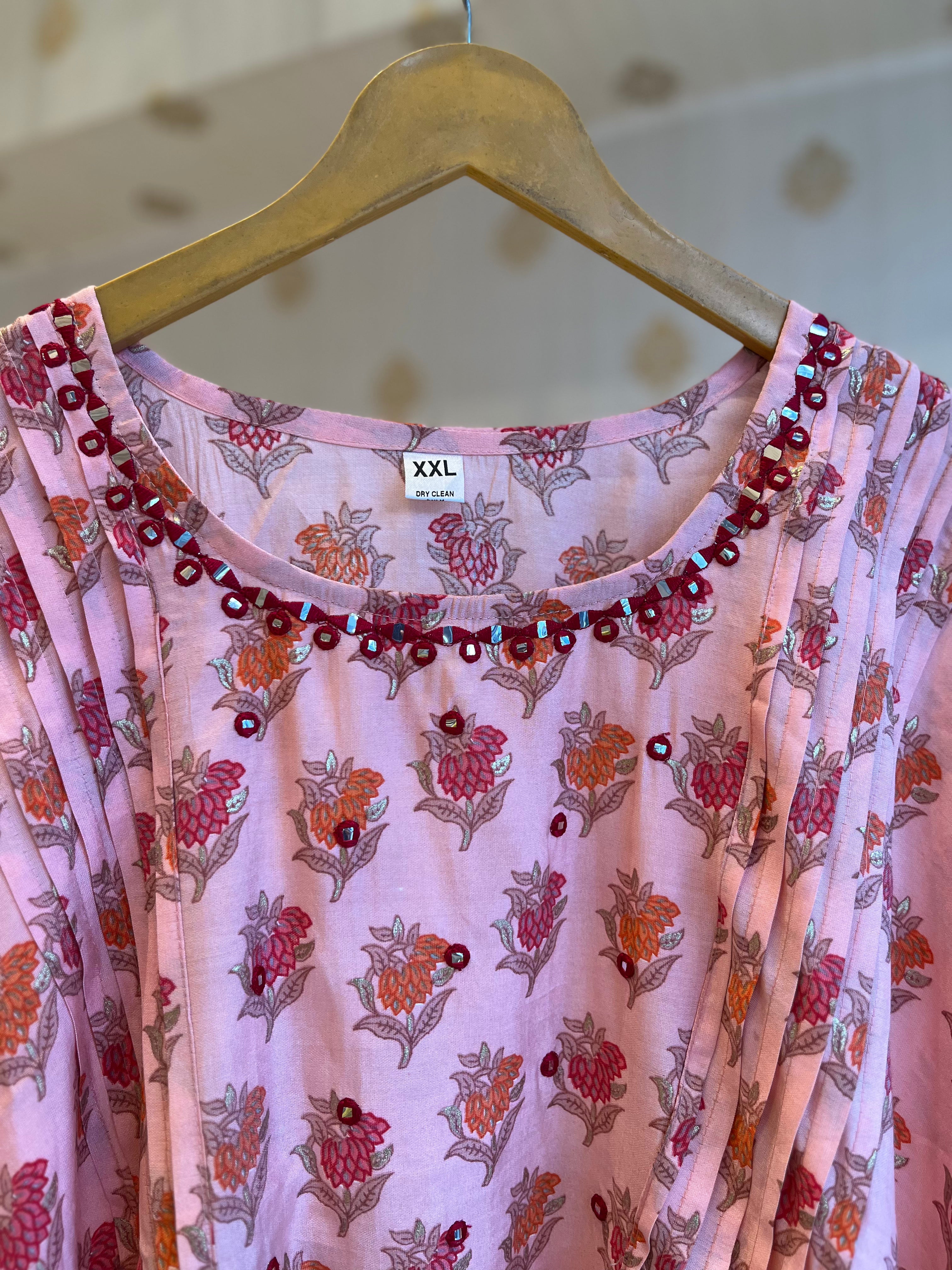 Printed Cotton Kaftaan