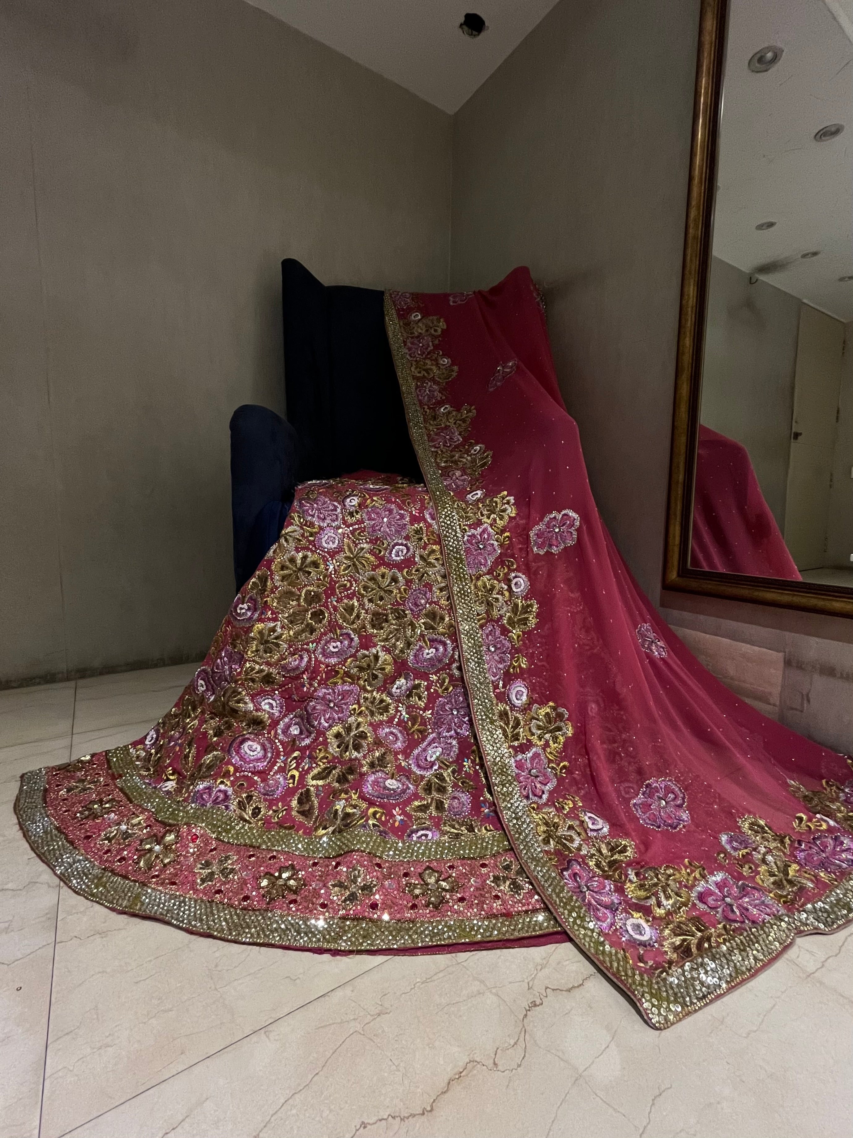 Gulaab Bagh Lehenga Set