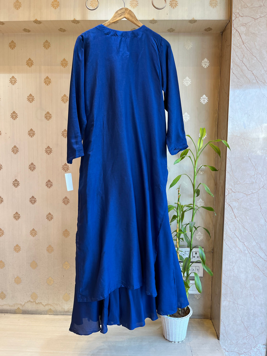 Deep Blue 2-piece Indo-Western