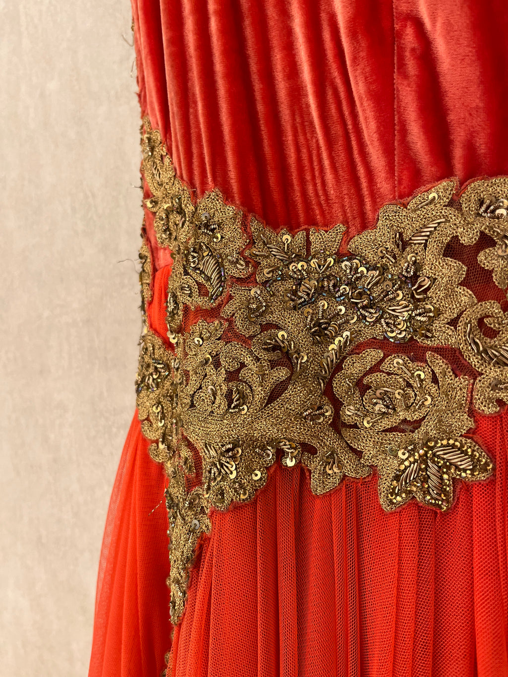 Classy Red Gown