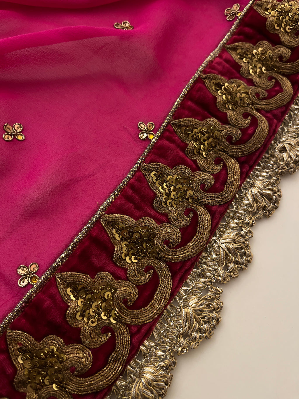 Shades Of Pink Saree